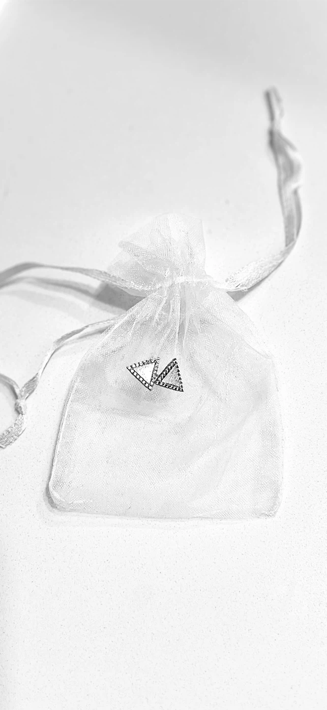 Triangle Stud Earrings