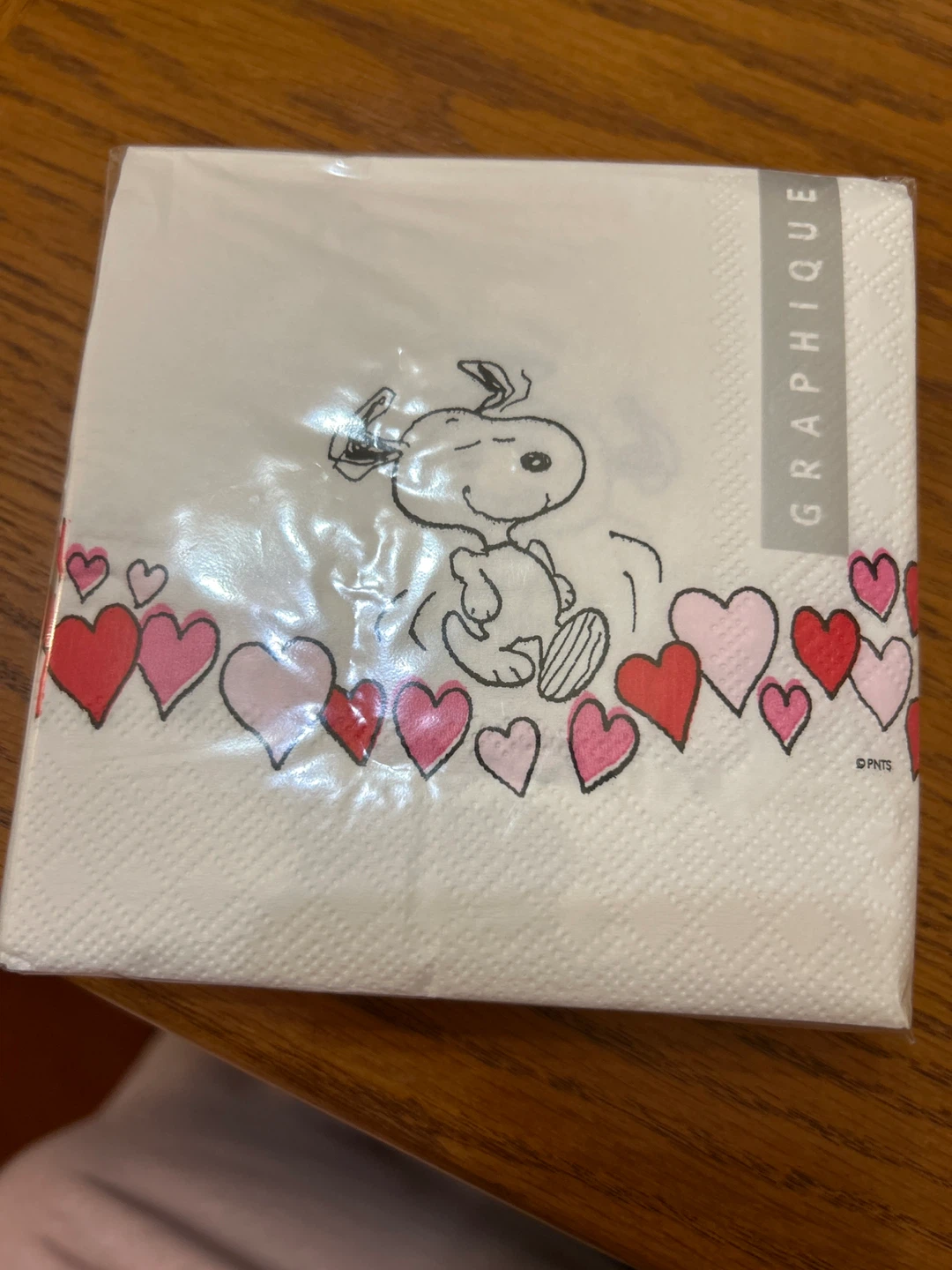 Snoopy & Hearts Napkins