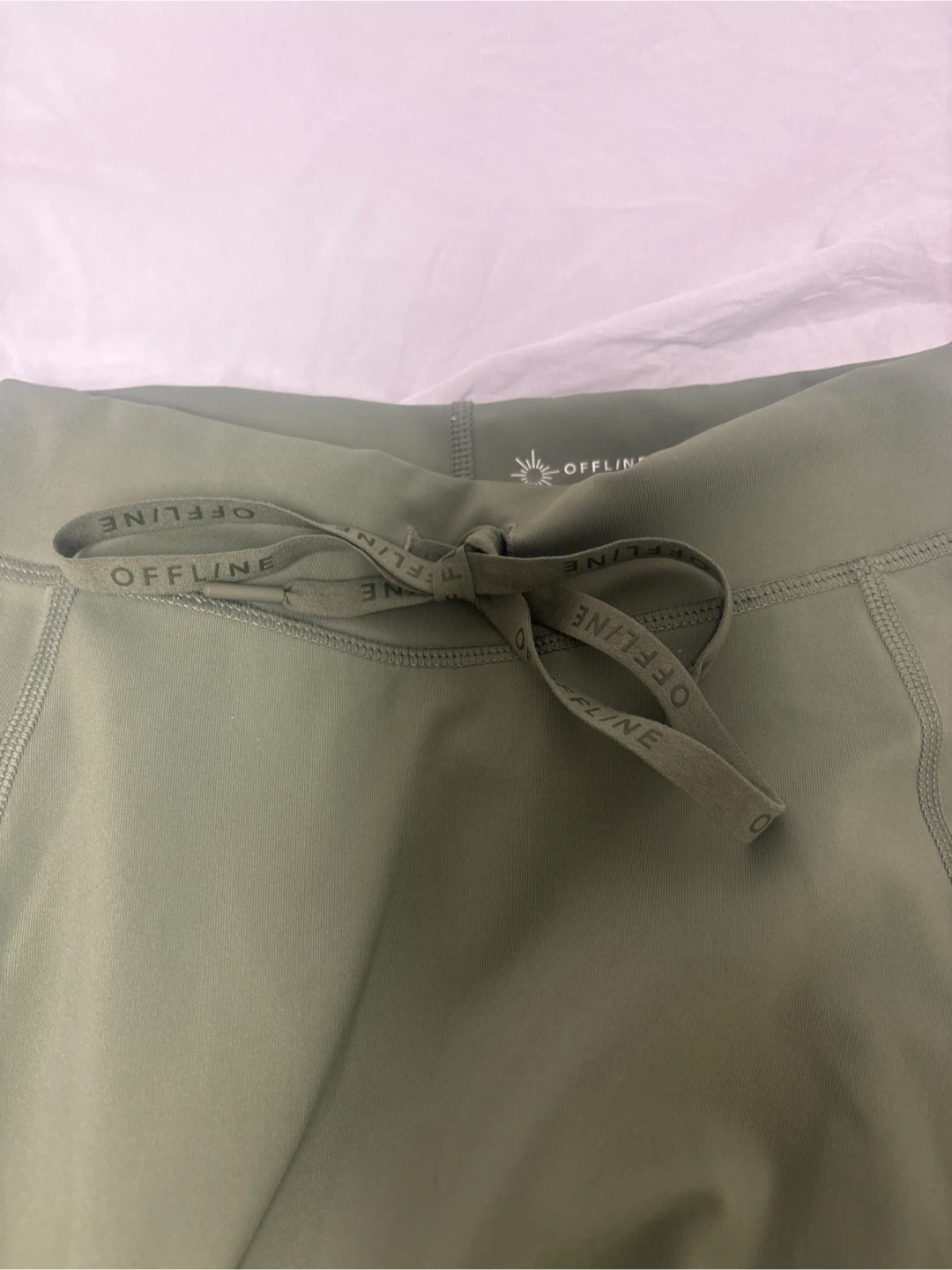 OFFLINE By Aerie Green Athletic Pants - photo 2
