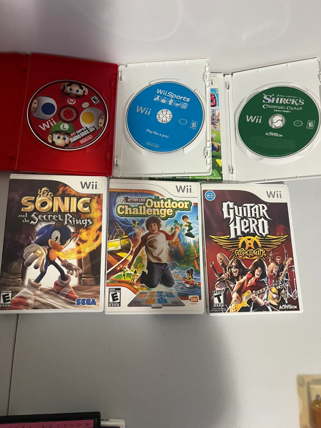Nintendo Wii Games Bundle