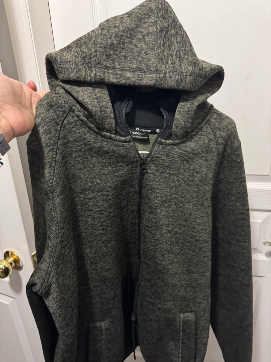 Active Zone Full Zip Hoodie Jacket 1x - photo 2