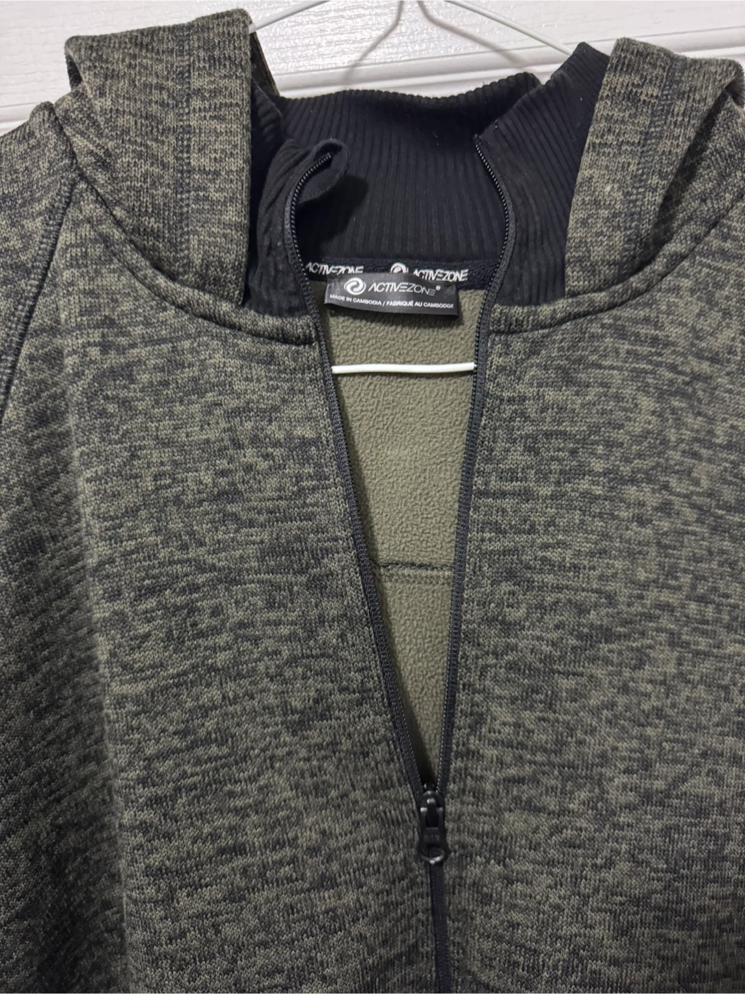 Active Zone Full Zip Hoodie Jacket 1x - photo 3