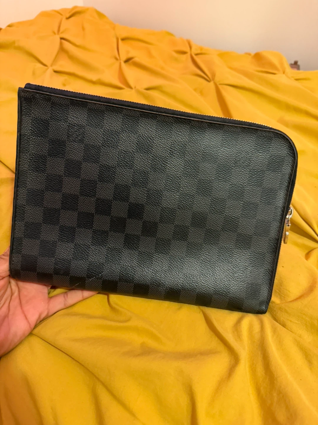 Louis Vuitton Damier Ebene Pochette Cosmetic Pouch - photo 2