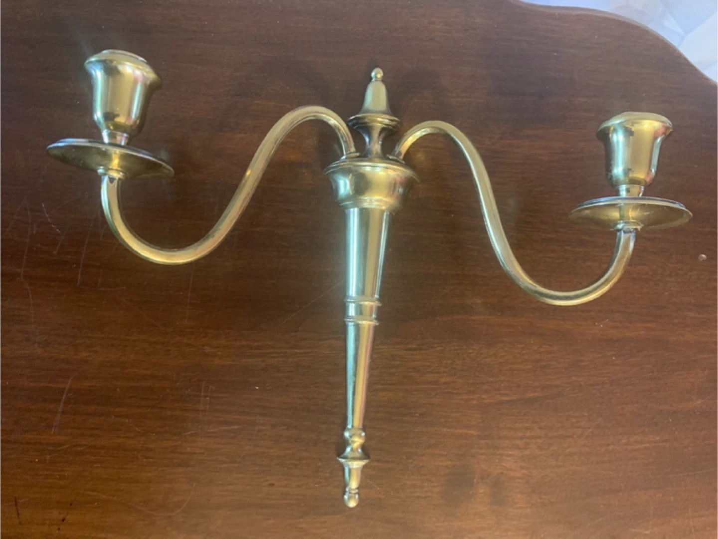 VINTAGE BRASS CANDELABRA
