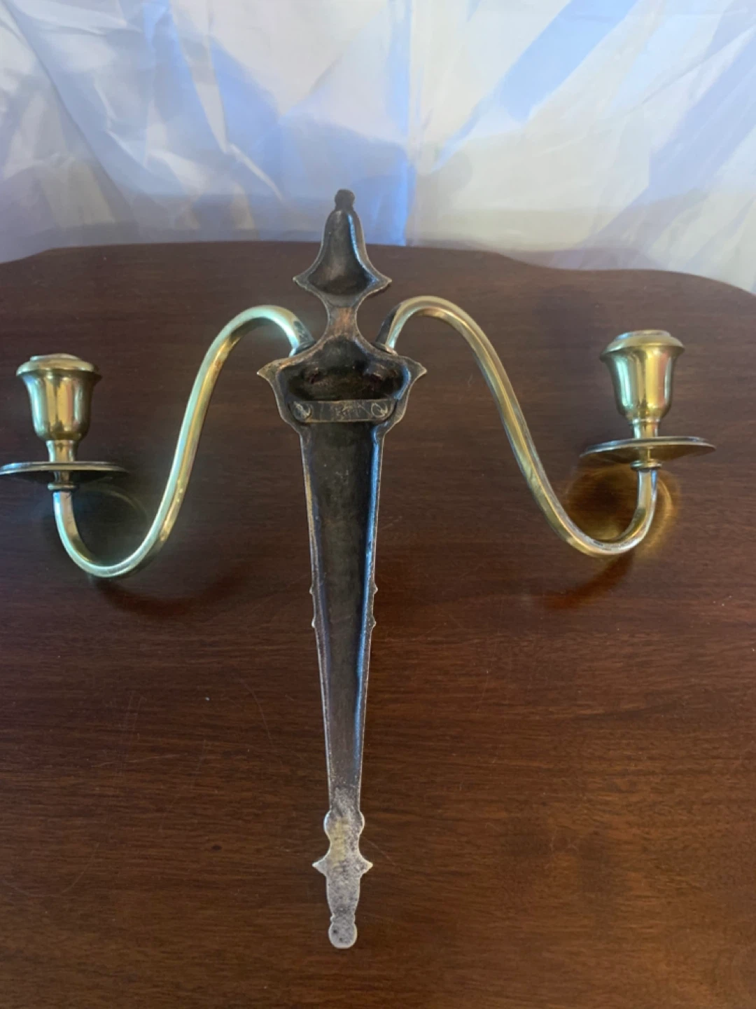 VINTAGE BRASS CANDELABRA - photo 2