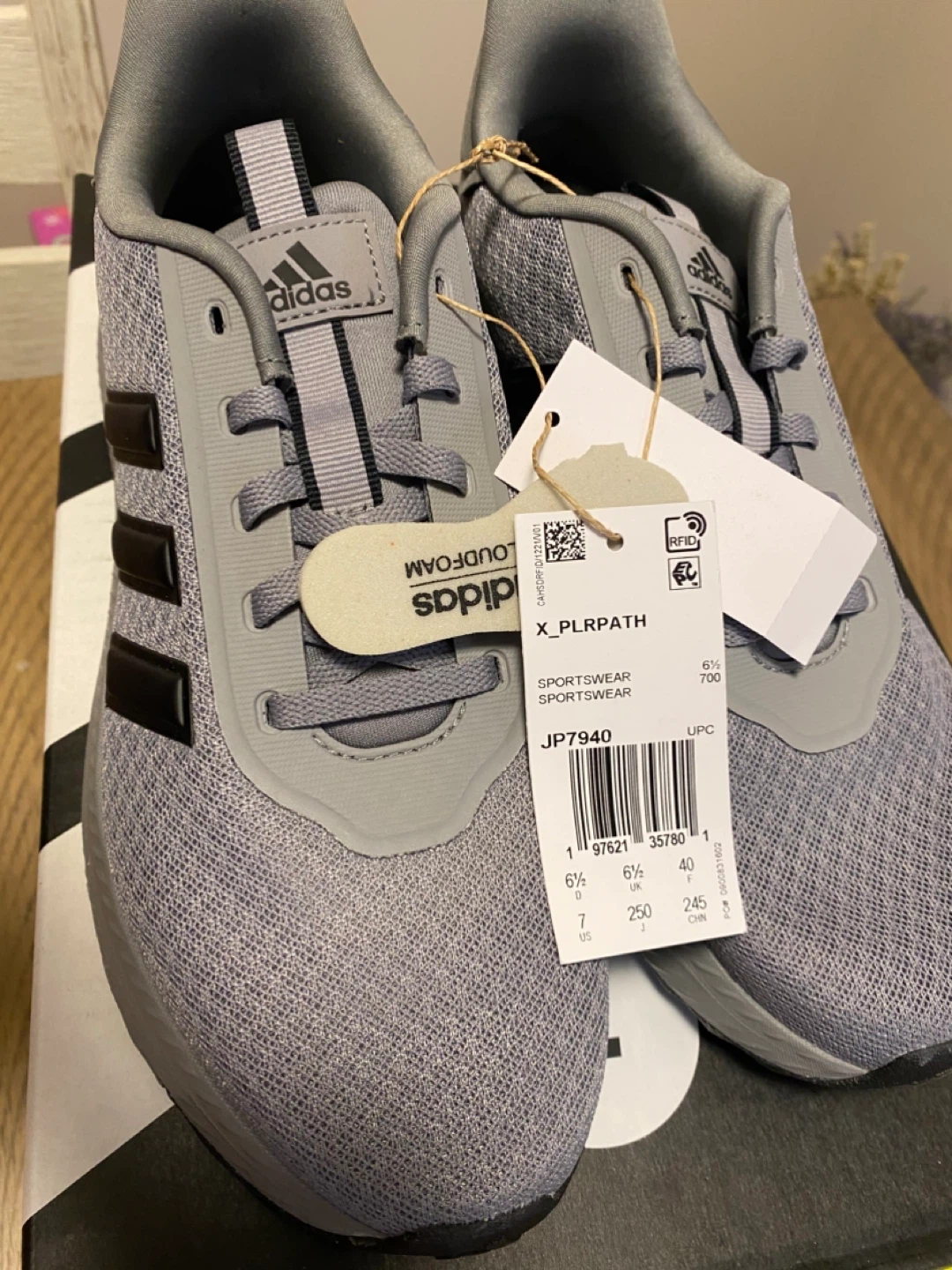 Adidas X_PLRpath Running Shoes - Grey, Size 7 - photo 5