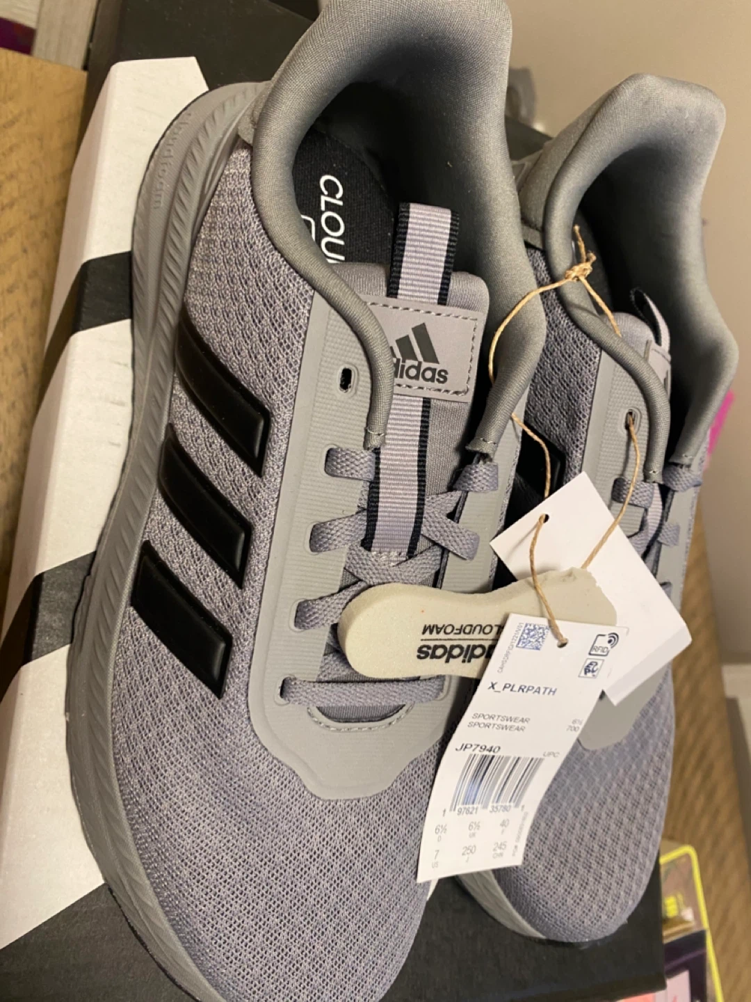 Adidas X_PLRpath Running Shoes - Grey, Size 7 - photo 4
