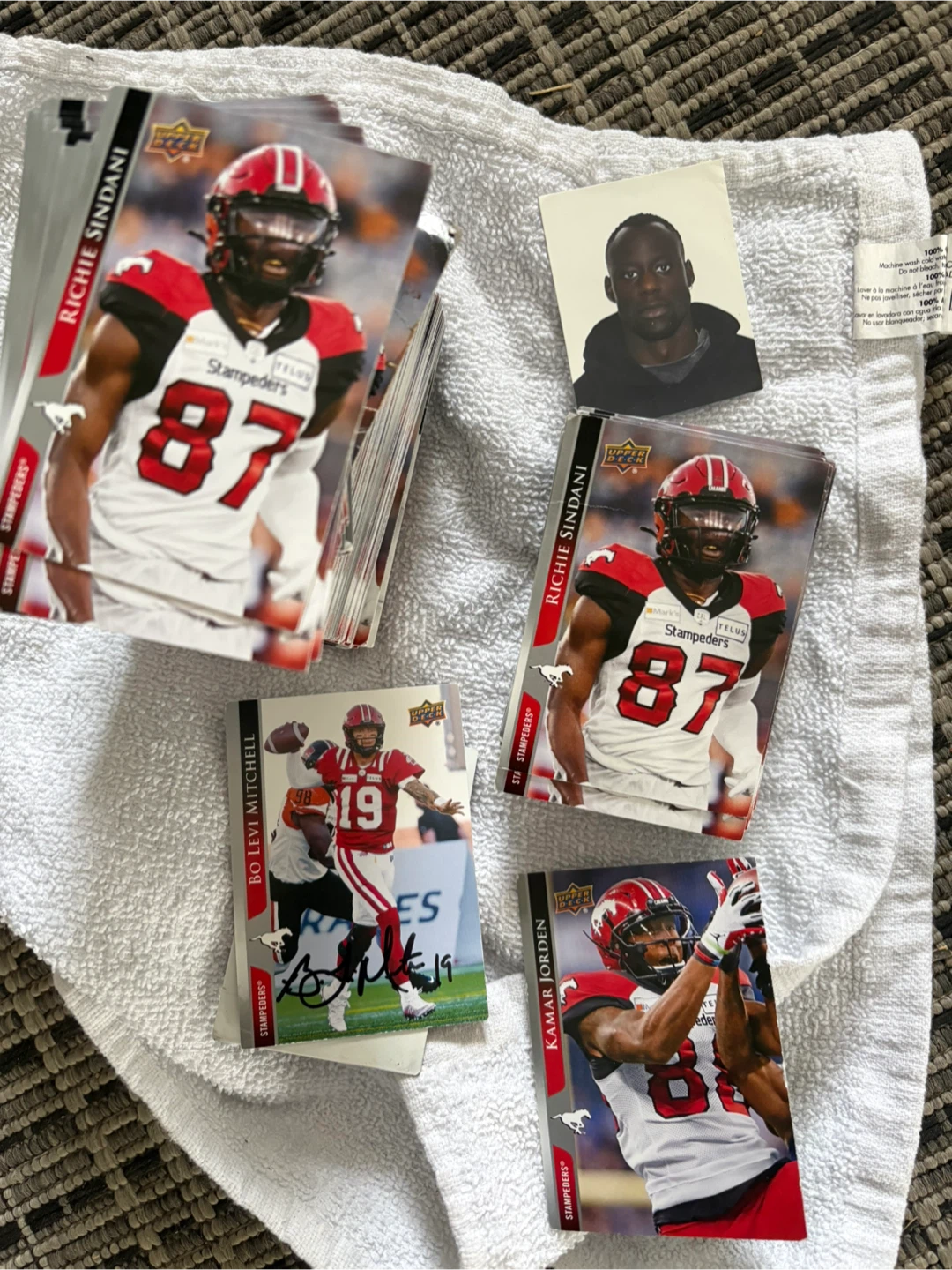 Upper Deck CFL Stampeders Football Cards