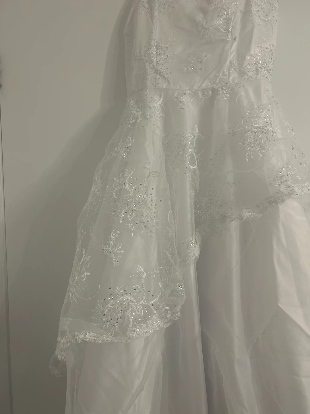White Dress with Embellishments - photo 3