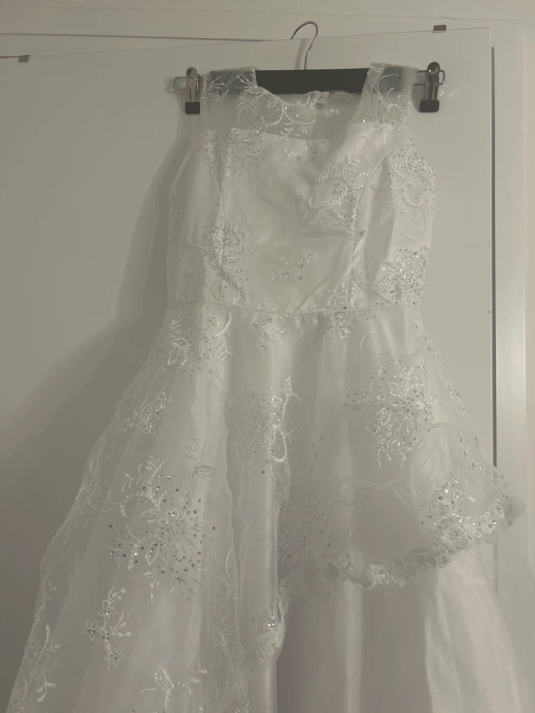 White Dress with Embellishments - photo 2