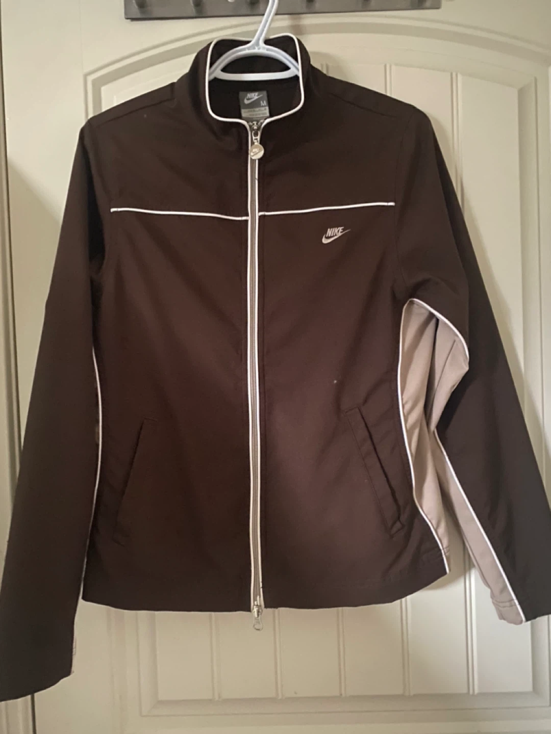 Nike Women's Track Jacket - Brown/Beige - photo 2