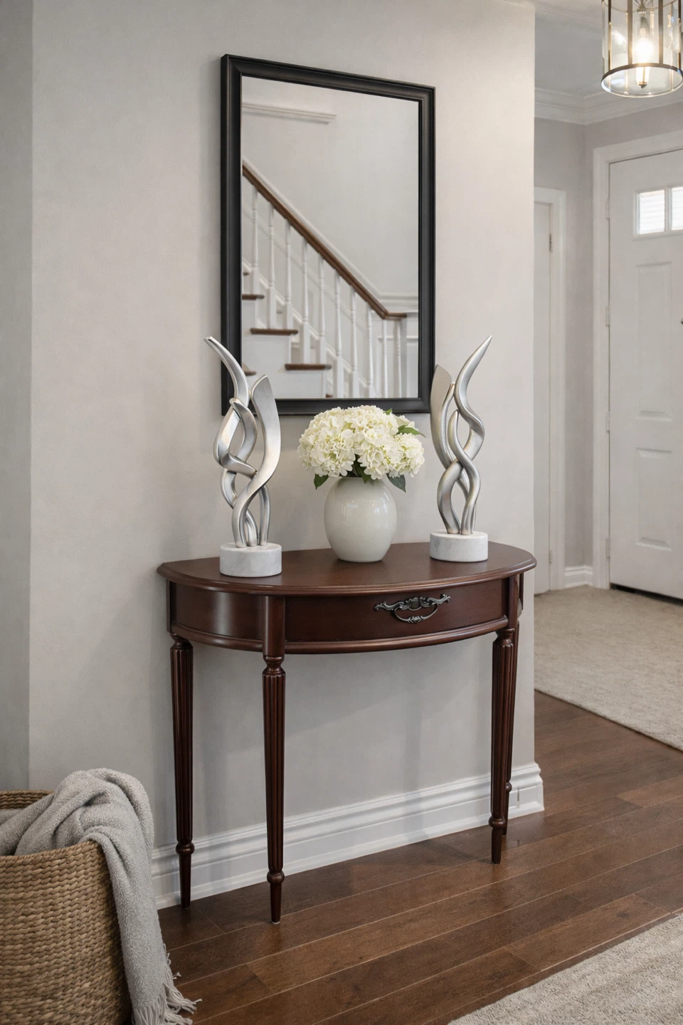 Wooden Console Table with Drawer