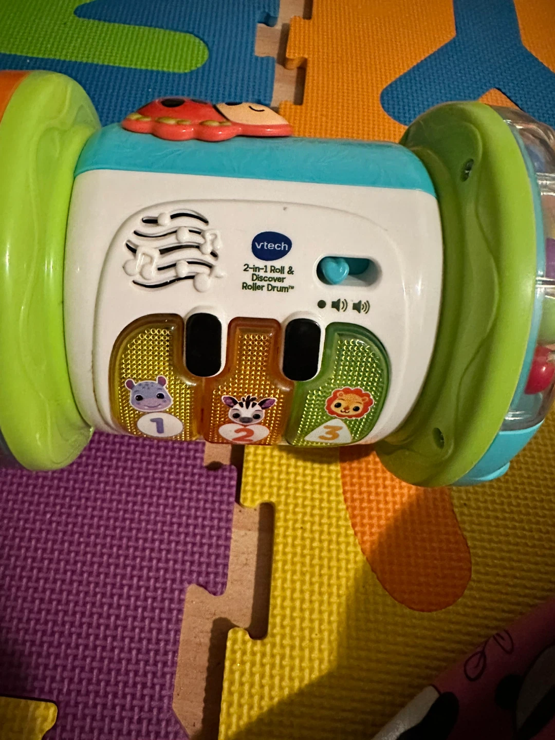 VTech 2-in-1 Roll & Discover Roller Drum Toy