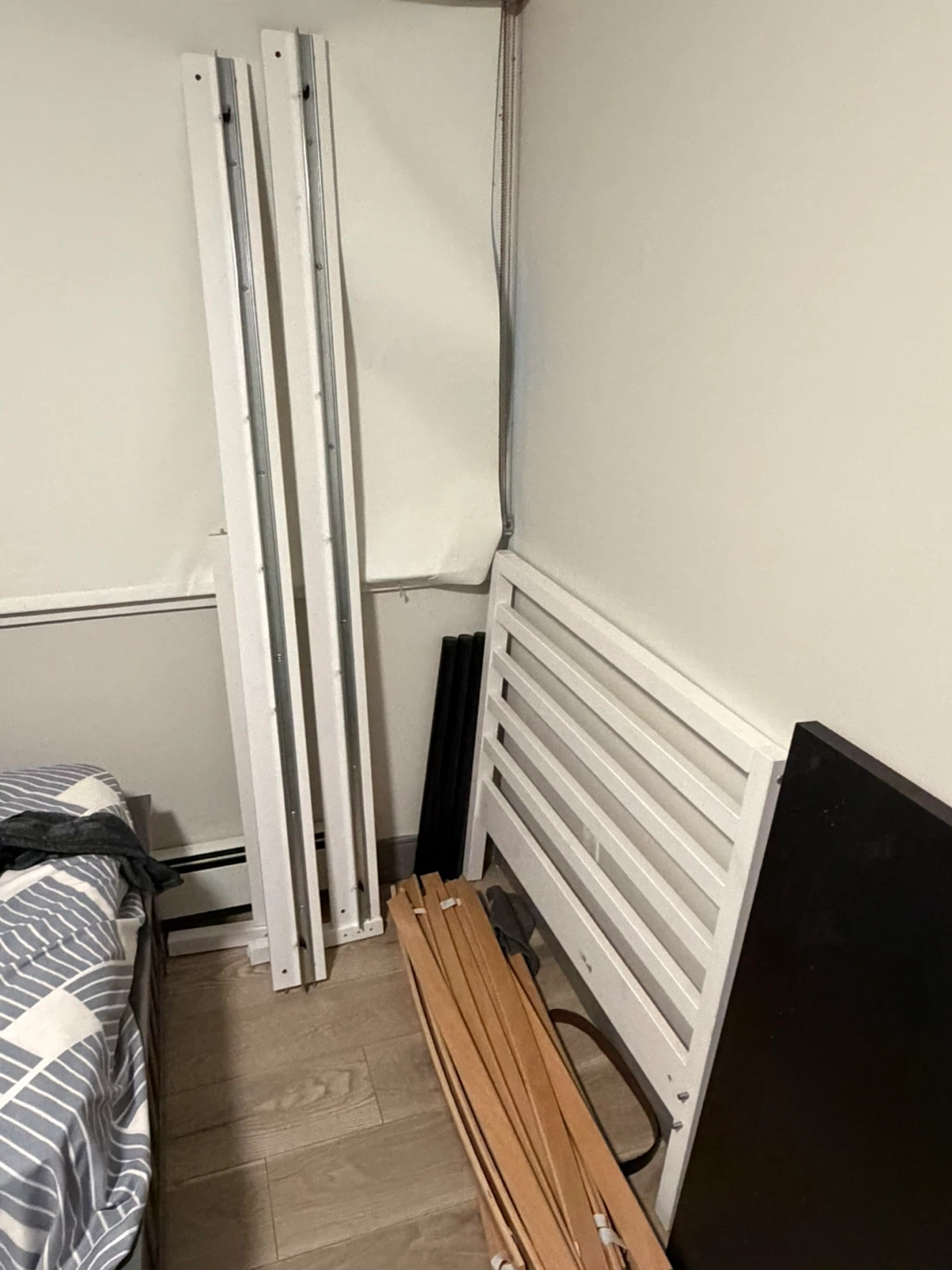 IKEA Single Bed Frame - White