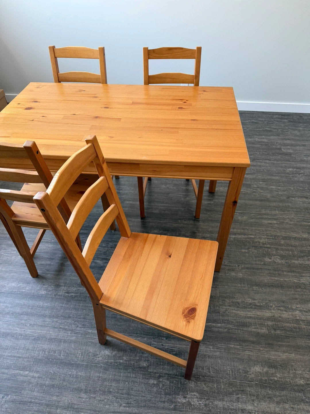 IKEA dining table and chairs - photo 3