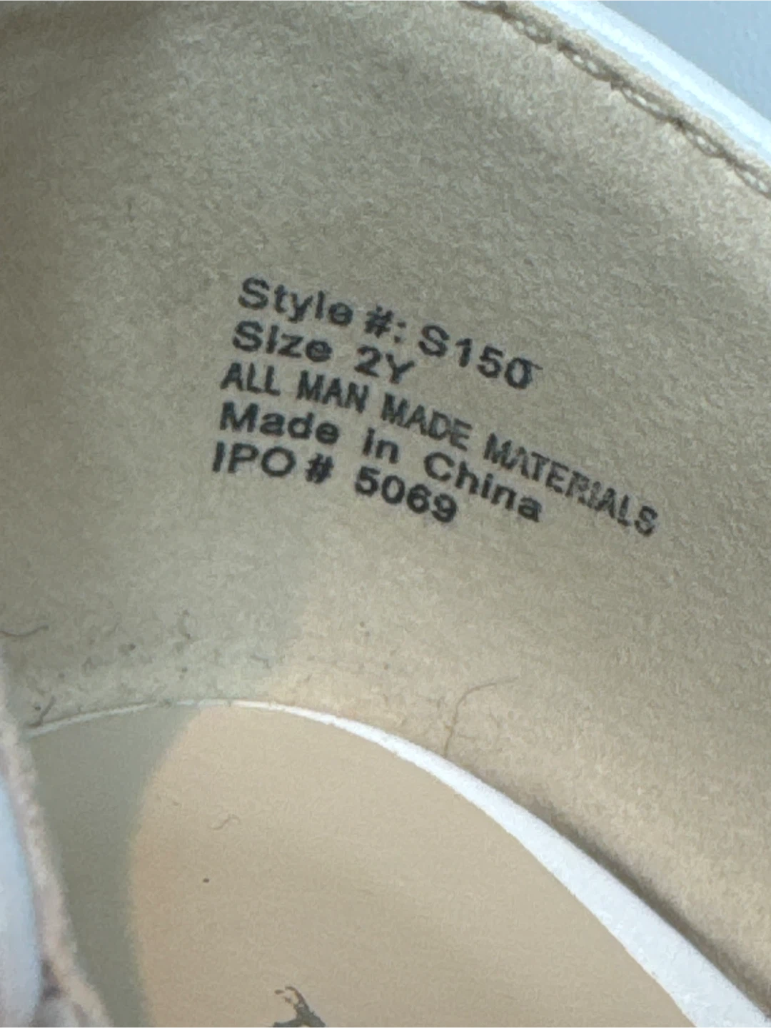 Girls White Dress Shoes - Size 2Y - photo 3