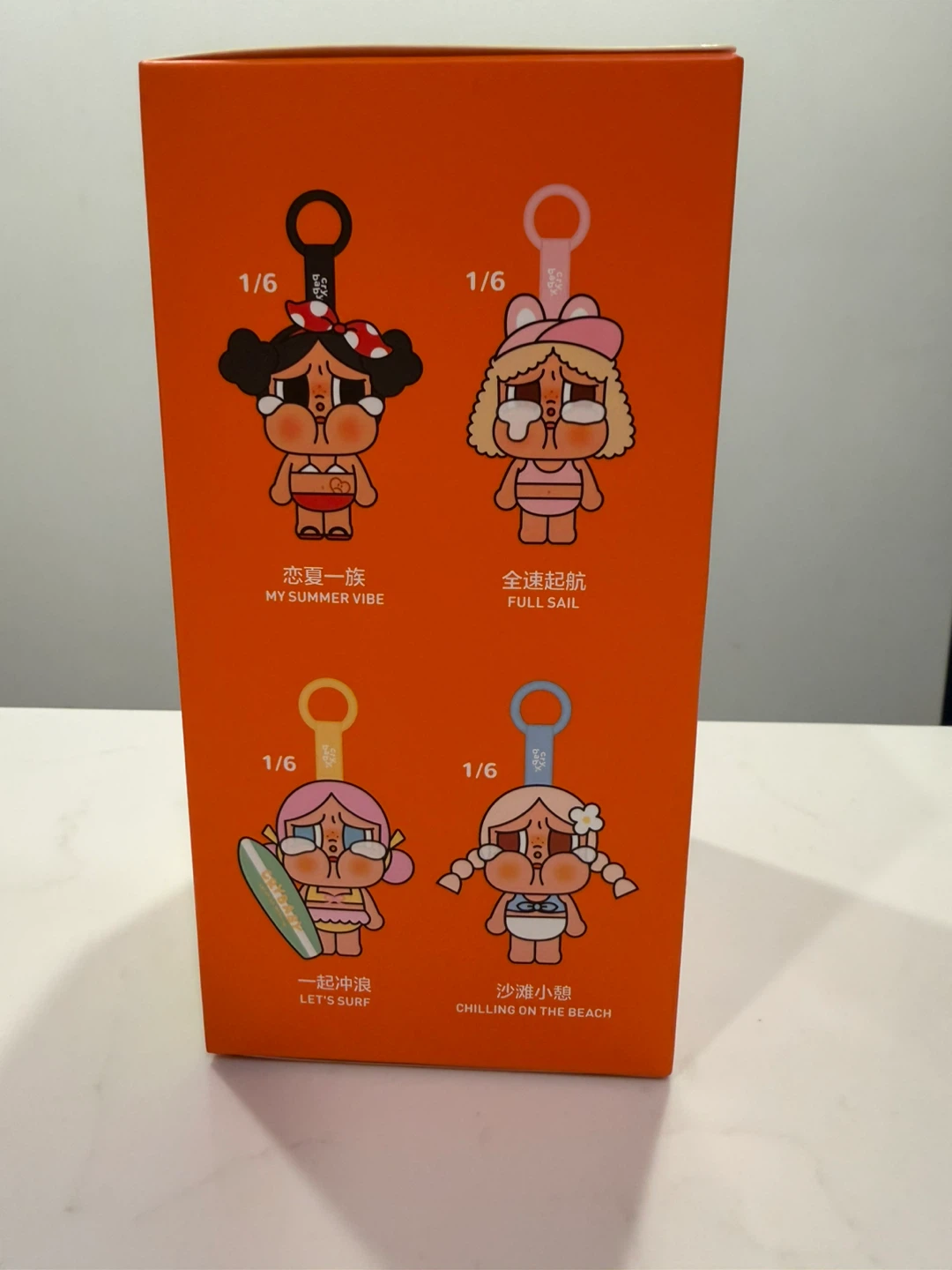 POP MART CRYBABY Vacation Mode On Blind Box Pendant - photo 4