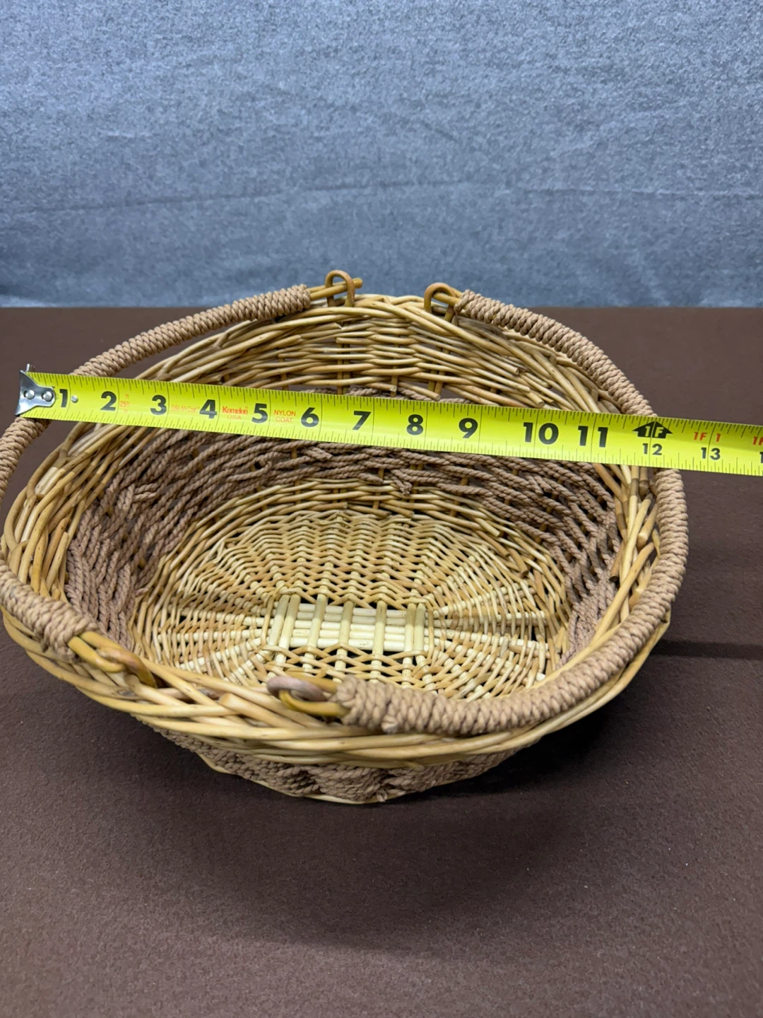 Wicker Basket with Handle - photo 5