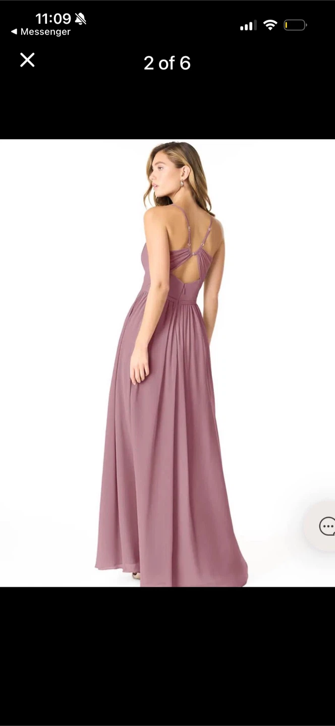 Azazie Bridesmaid/wedding Dress Mauve - photo 2