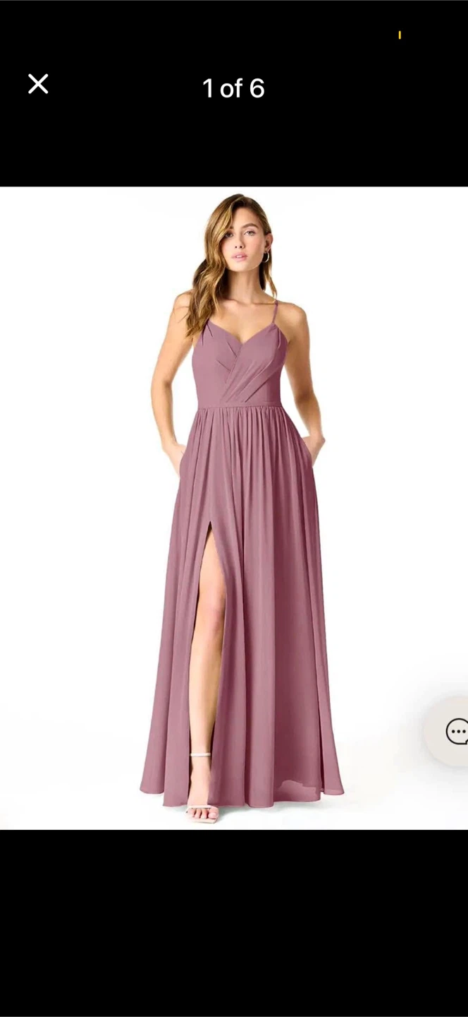 Azazie Bridesmaid/wedding Dress Mauve