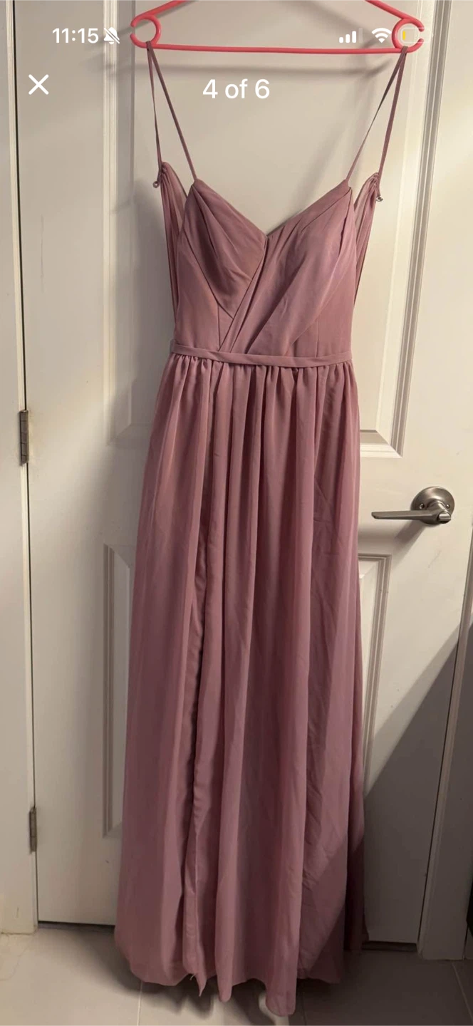 Azazie Bridesmaid/wedding Dress Mauve - photo 4