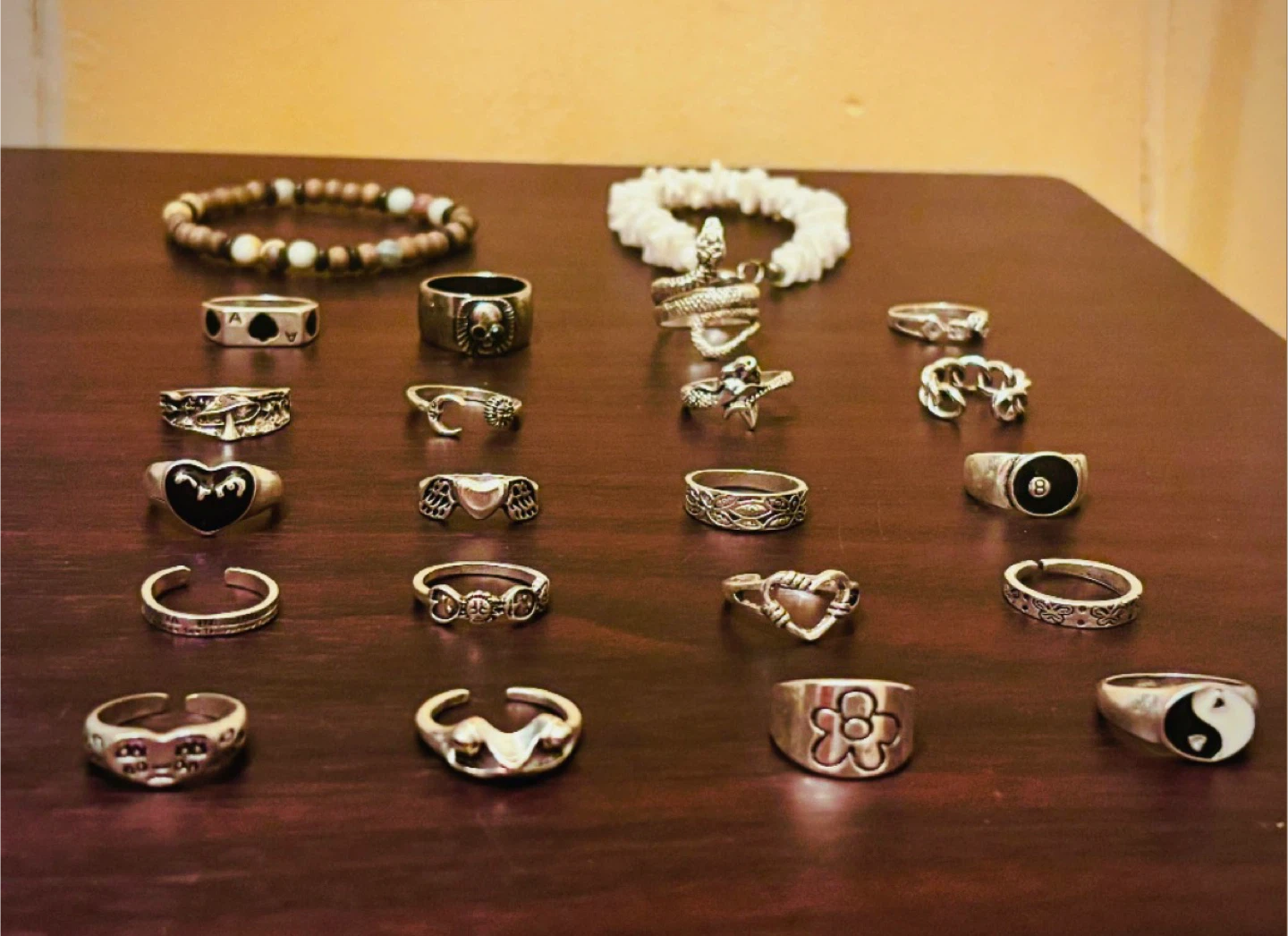 Assorted Rings and Bracelets Set