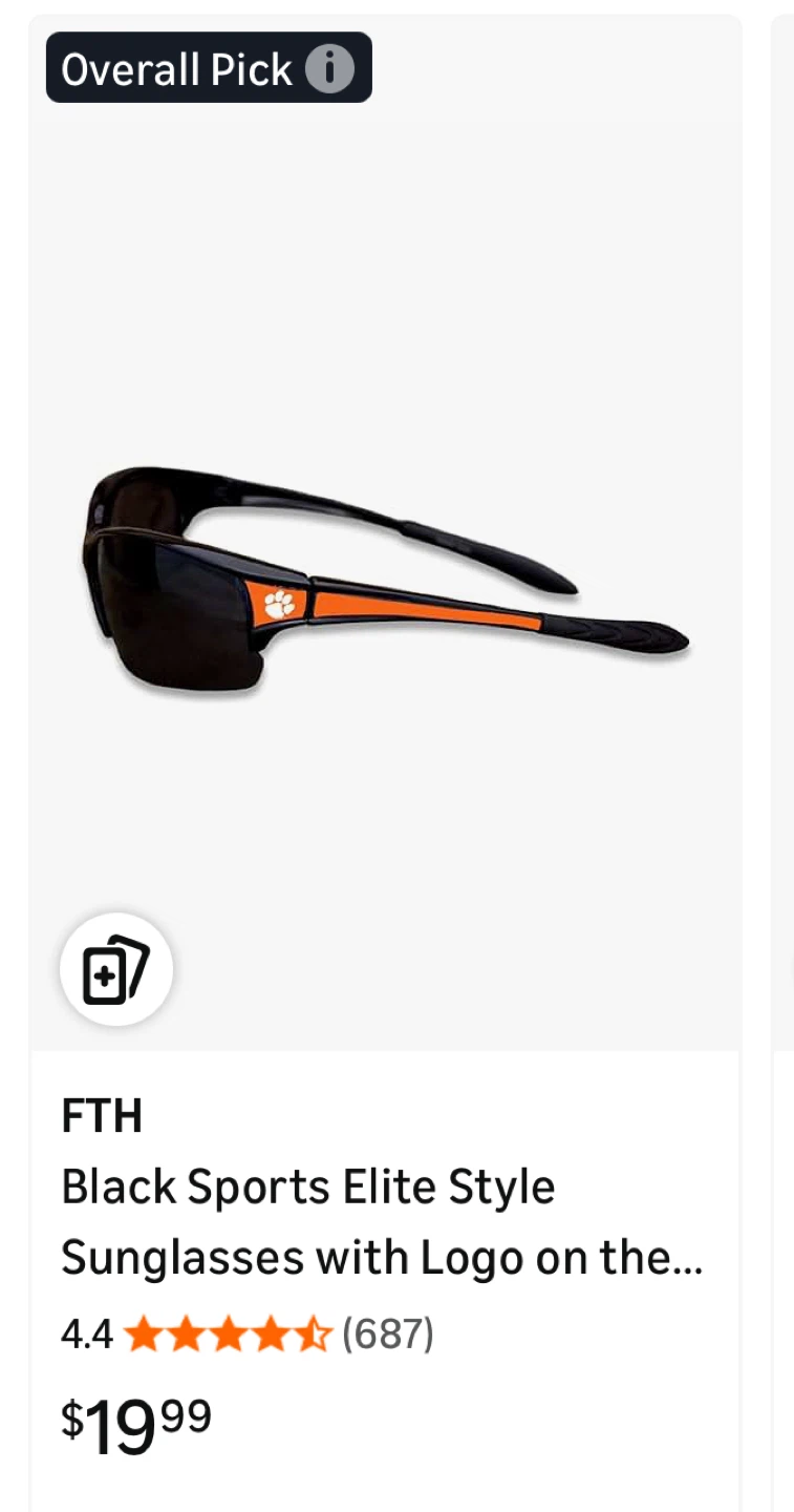 Black Sports Elite Style Sunglasses with  Logo - photo 3