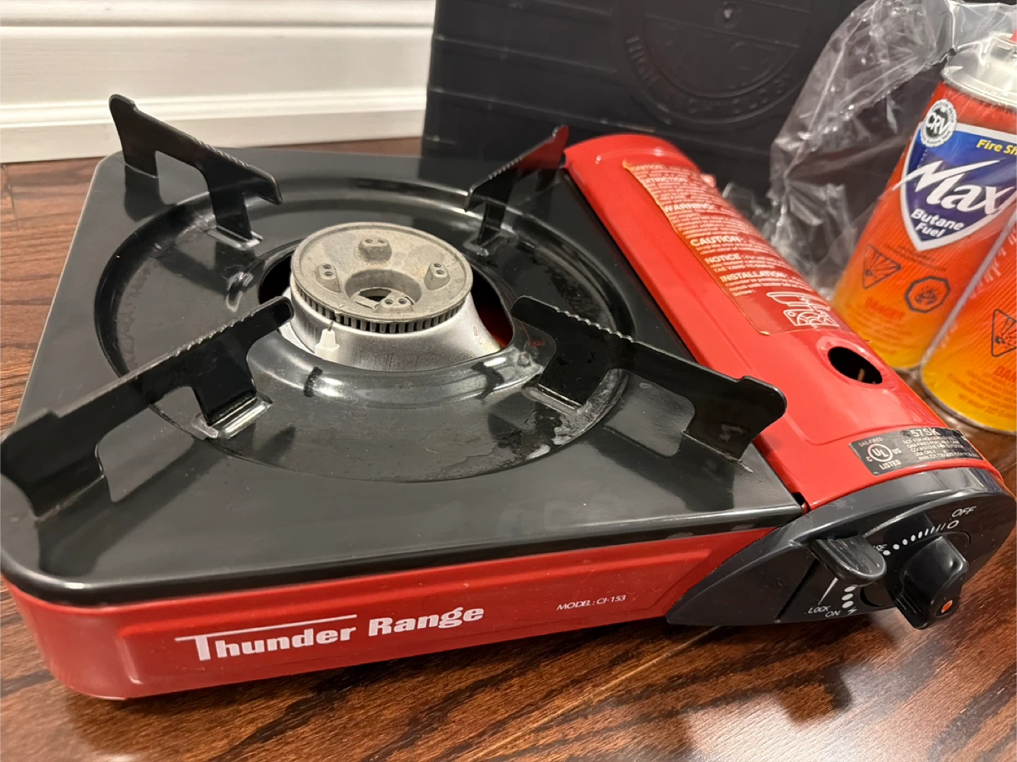 Thunder Range Portable Butane Stove with Fuel Canisters - photo 2