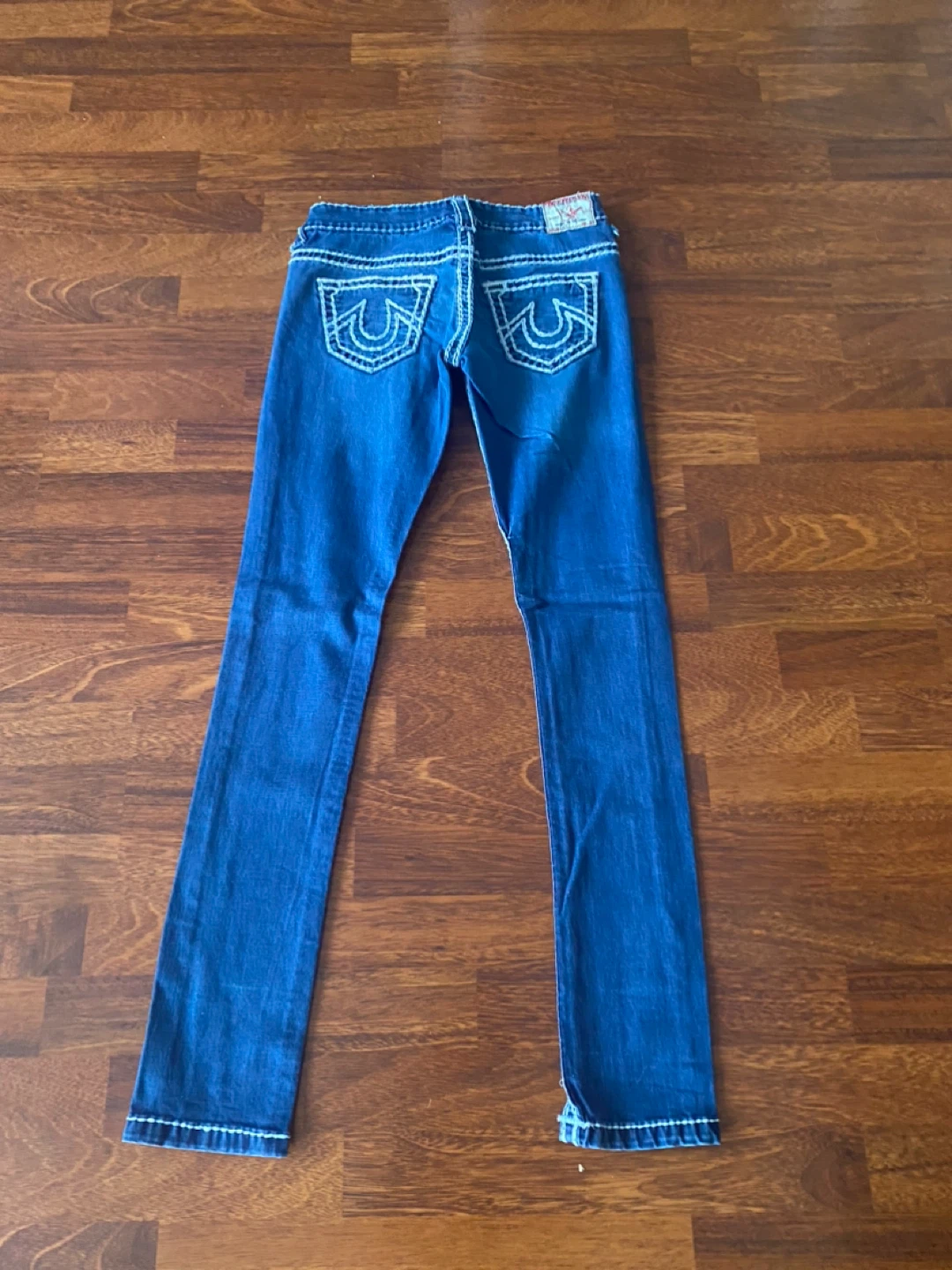 True Religion Jeans Womens Size 27 Blue Skinny Stretch Denim - photo 2