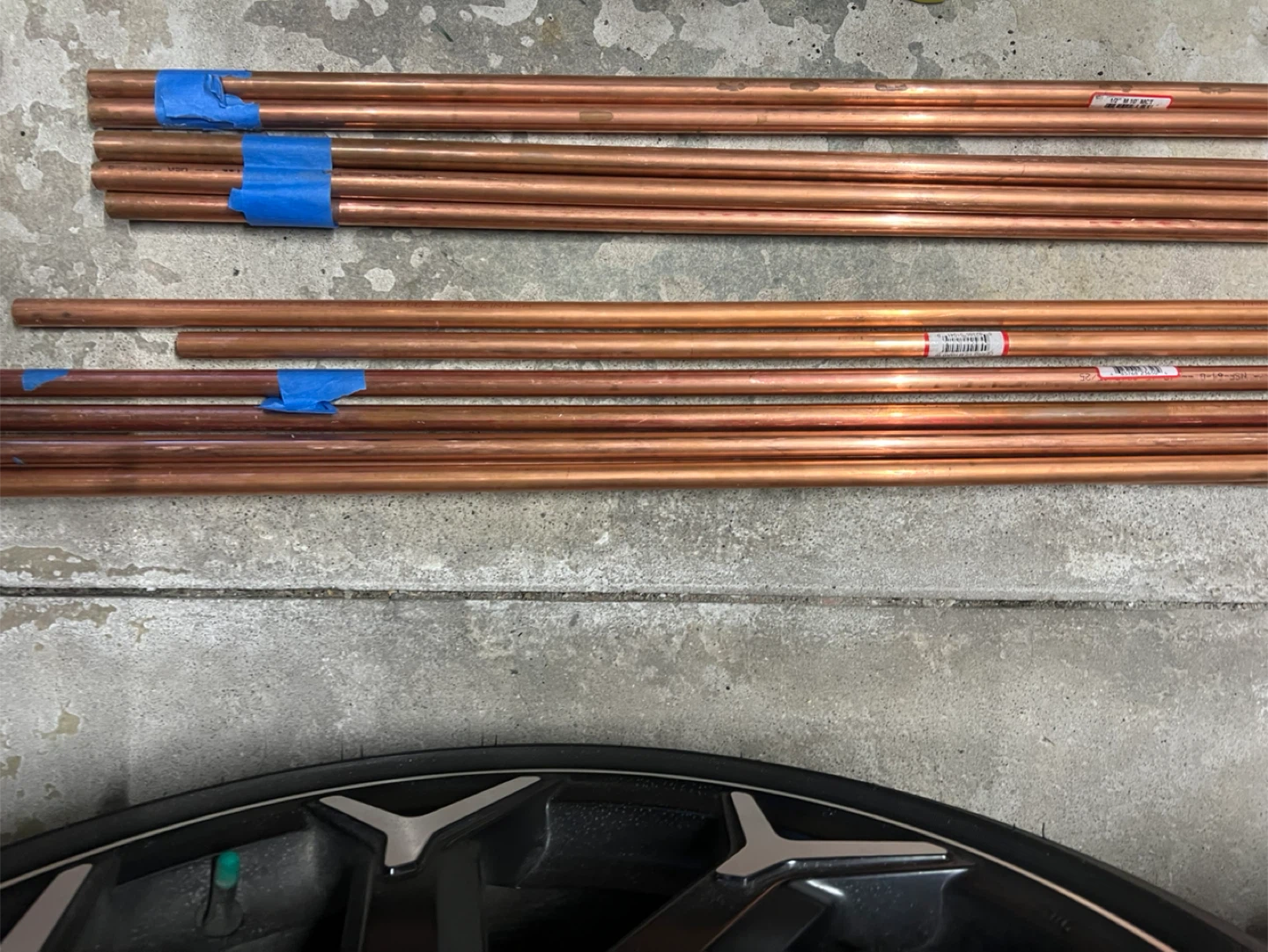 Cerro Copper Pipe 1/2" x 10' Hard