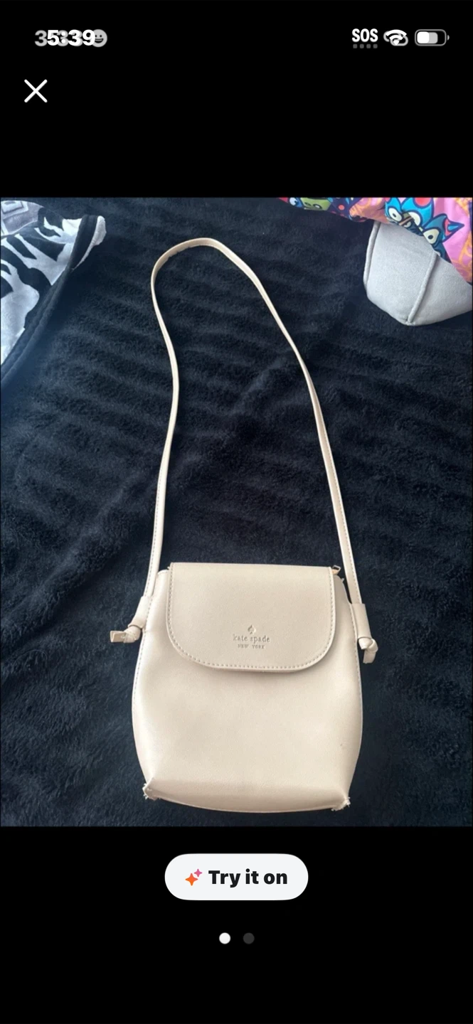 Kate Spade New York Small Crossbody Bag - Beige