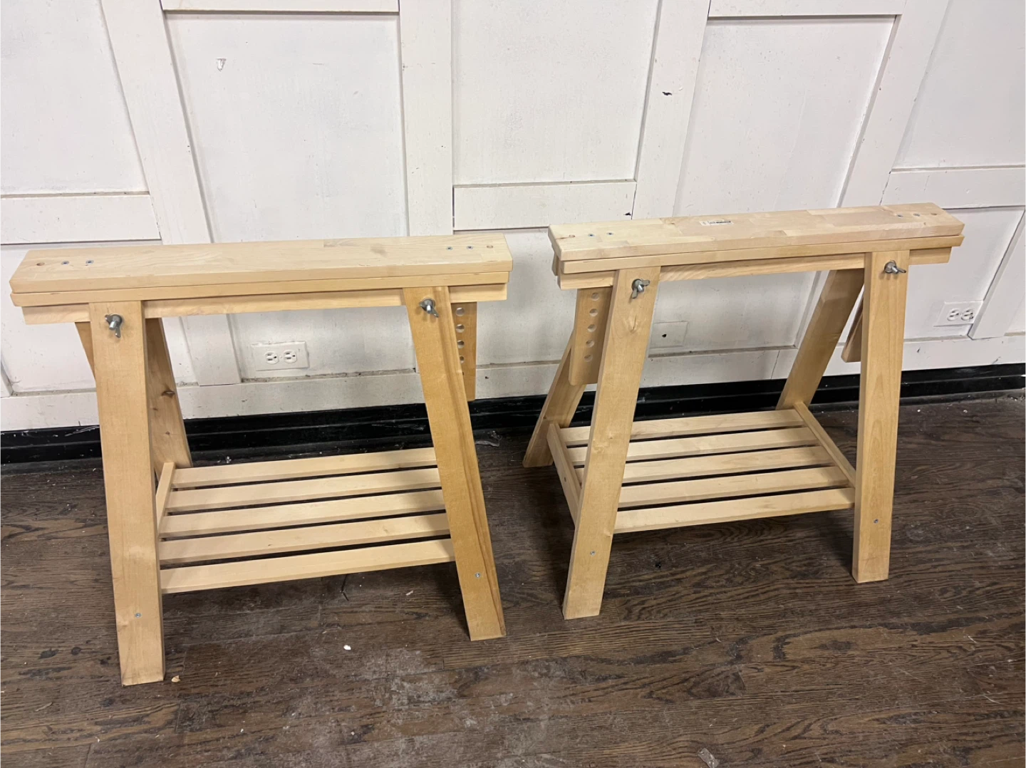 IKEA MITTBACK Trestles - Birch (Set of 2) $75 set