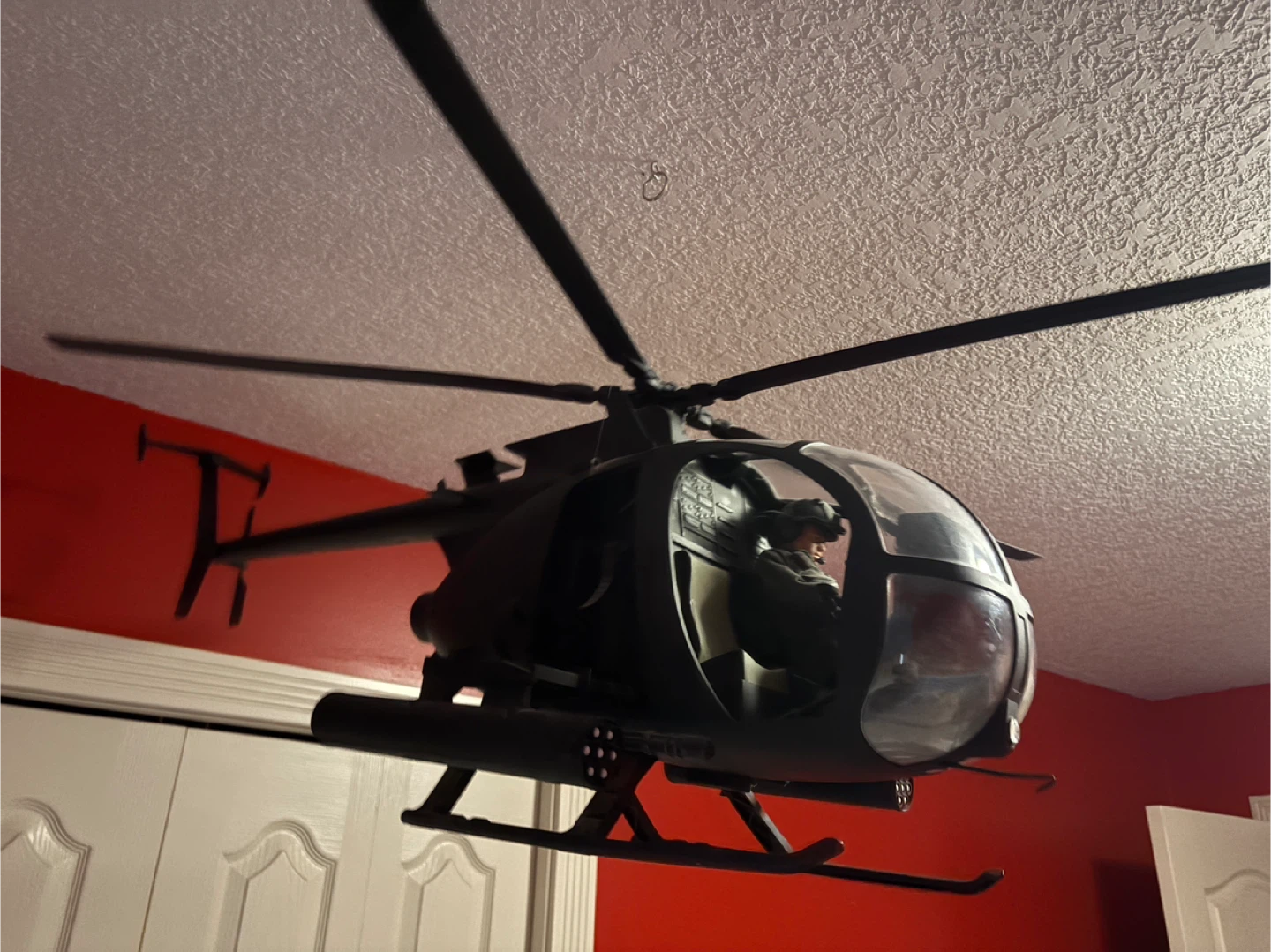 Toy Helicopter Collectable A/MH-6M Little Bird - photo 4