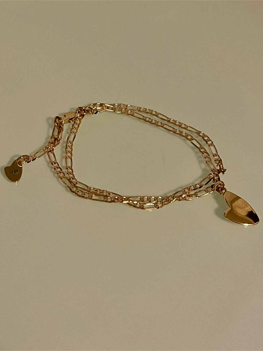 Jenny Bird - Dangling Heart Wraparound Bracelet