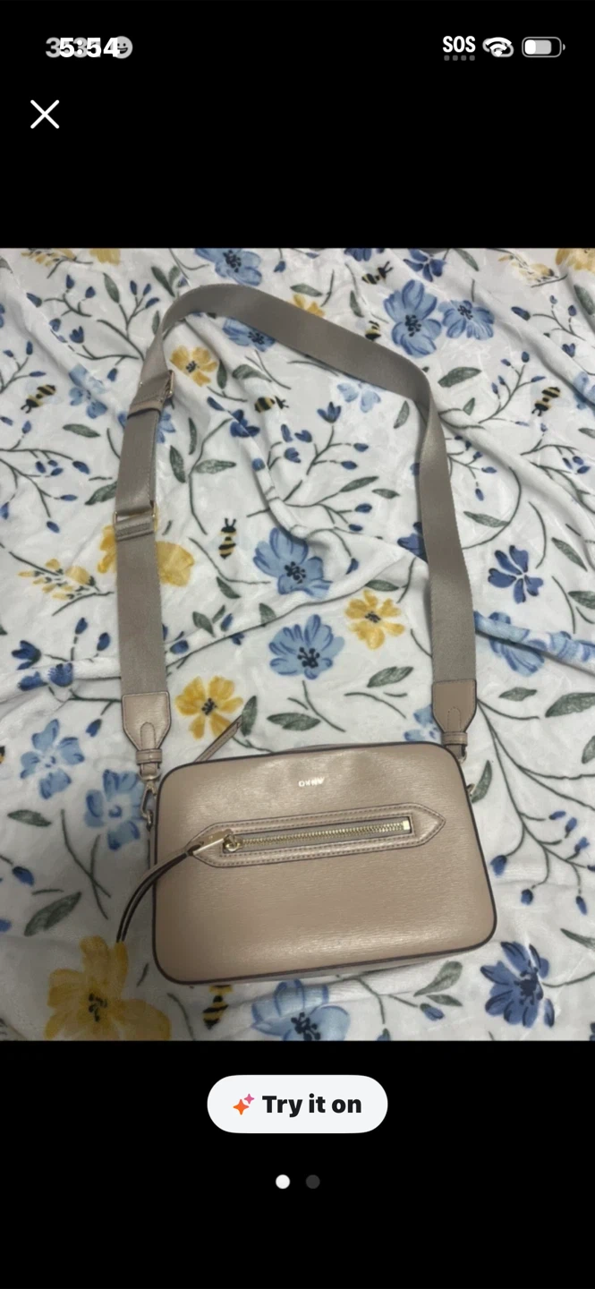 DKNY Beige Crossbody Bag