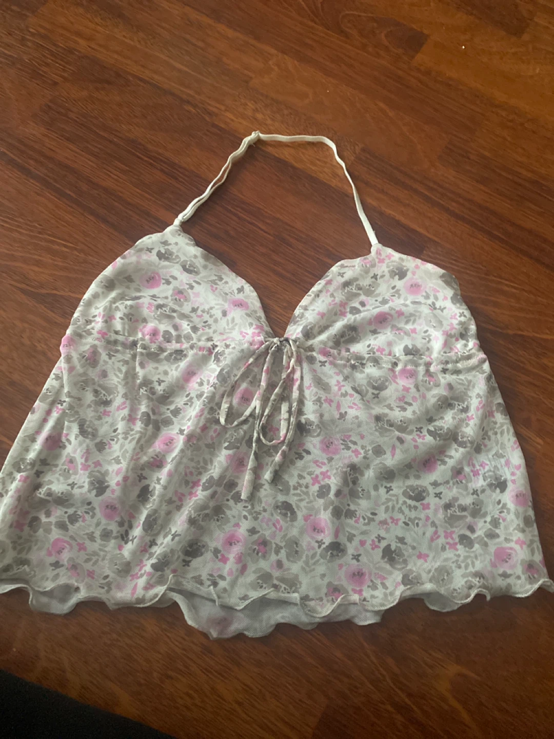 Women's Floral Halter Top