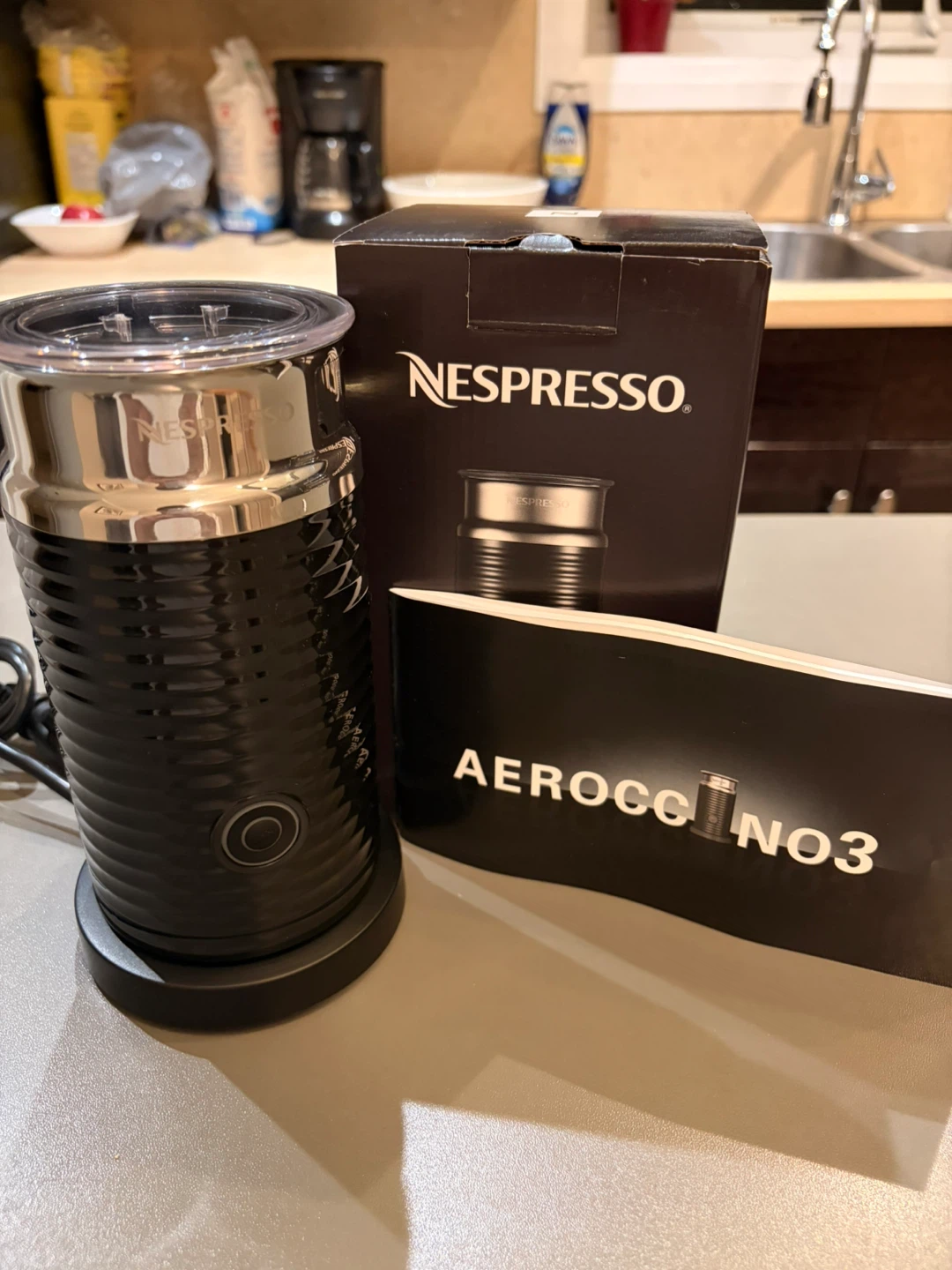 Nespresso Aeroccino 3 Milk Frother