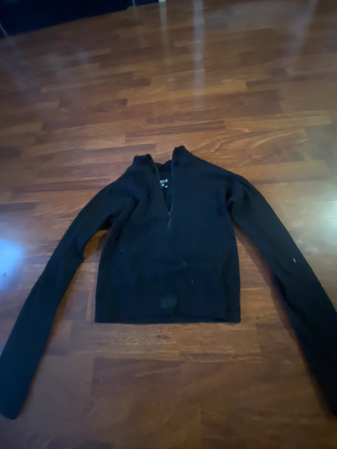 Black Zip-Up - photo 2