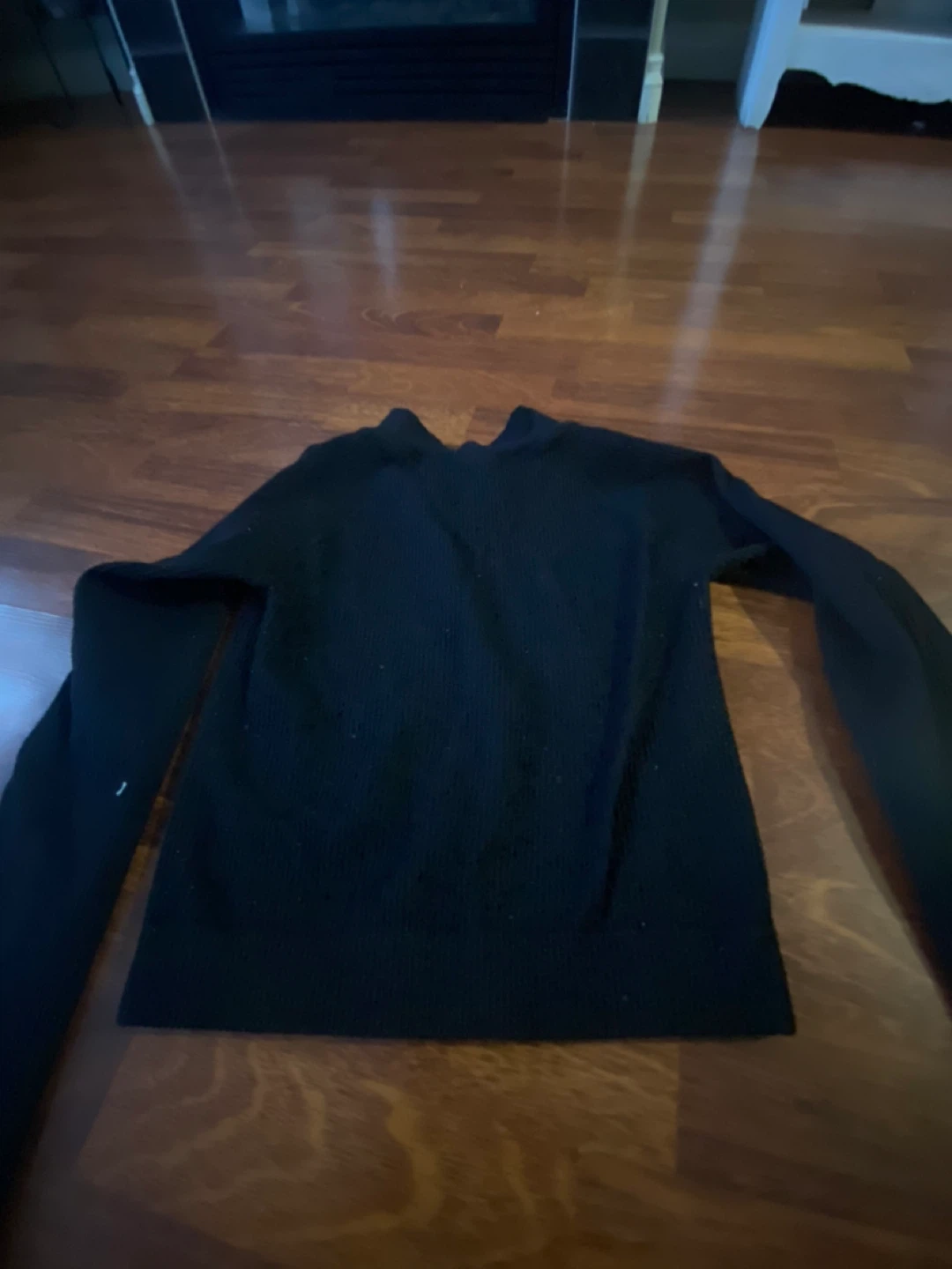 Black Zip-Up