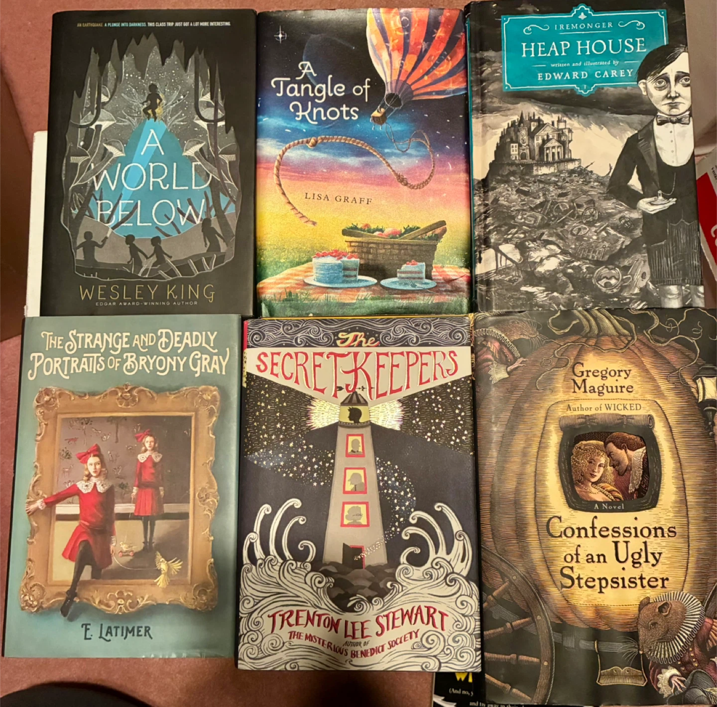 Assorted Young Adult Novels (hardcovers)