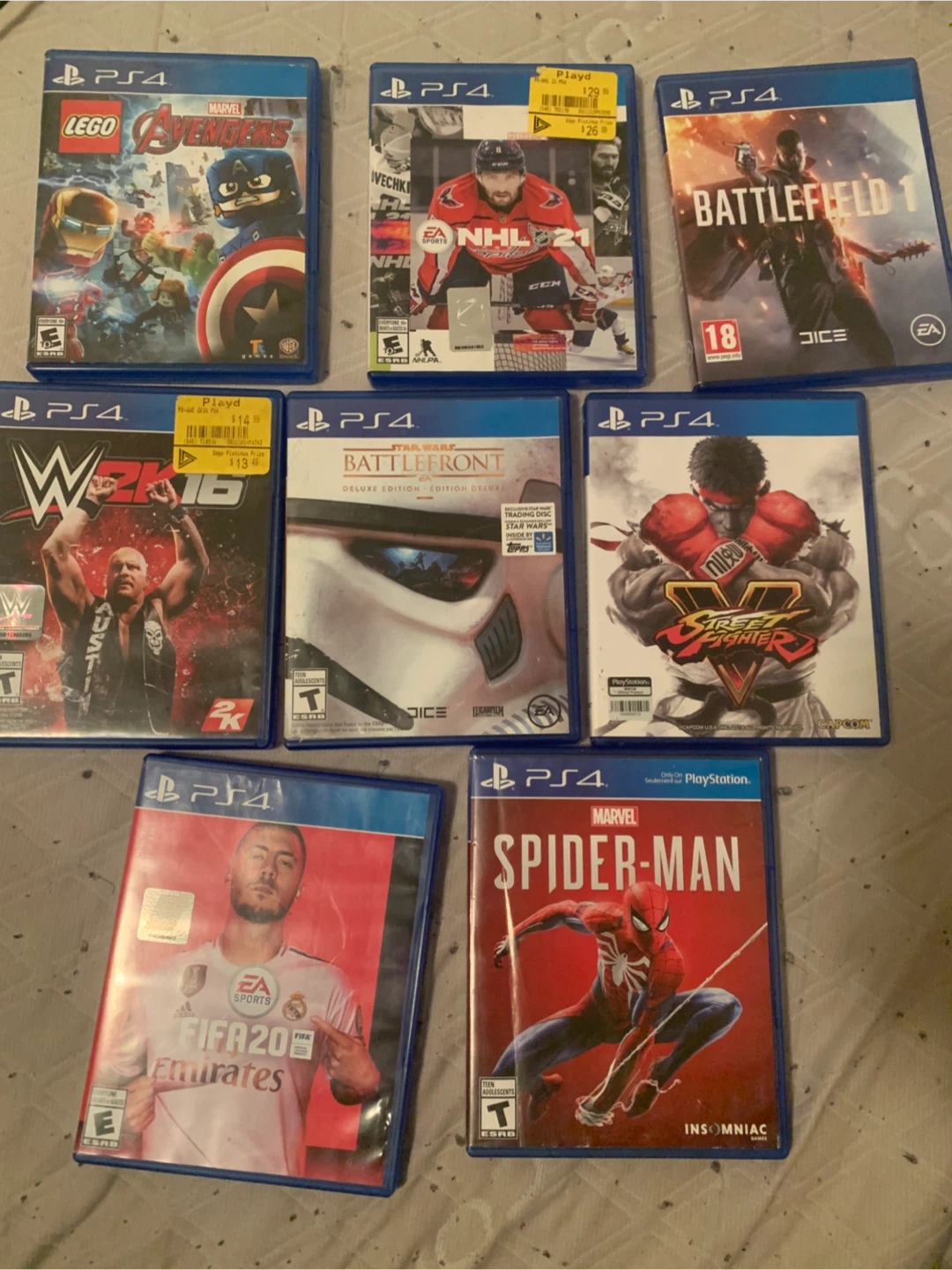 PS4 games