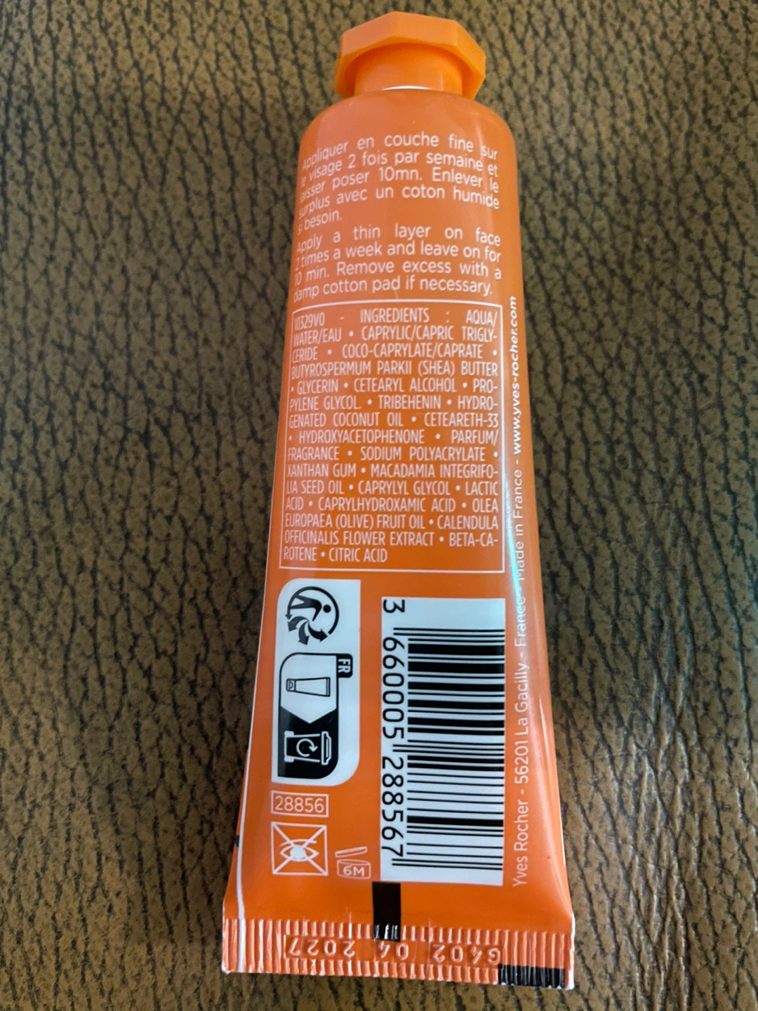 Yves Rocher Regenerate Balm Mask with Organic Marigold - photo 2