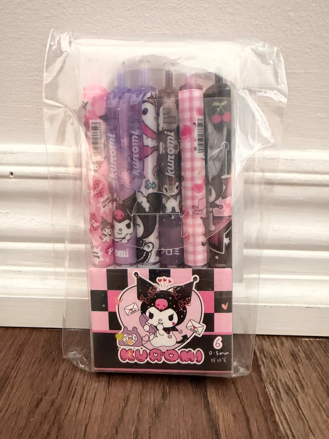 Brand New 6 Pack Kuromi Gel Pen Set - 0.5mm - photo 3