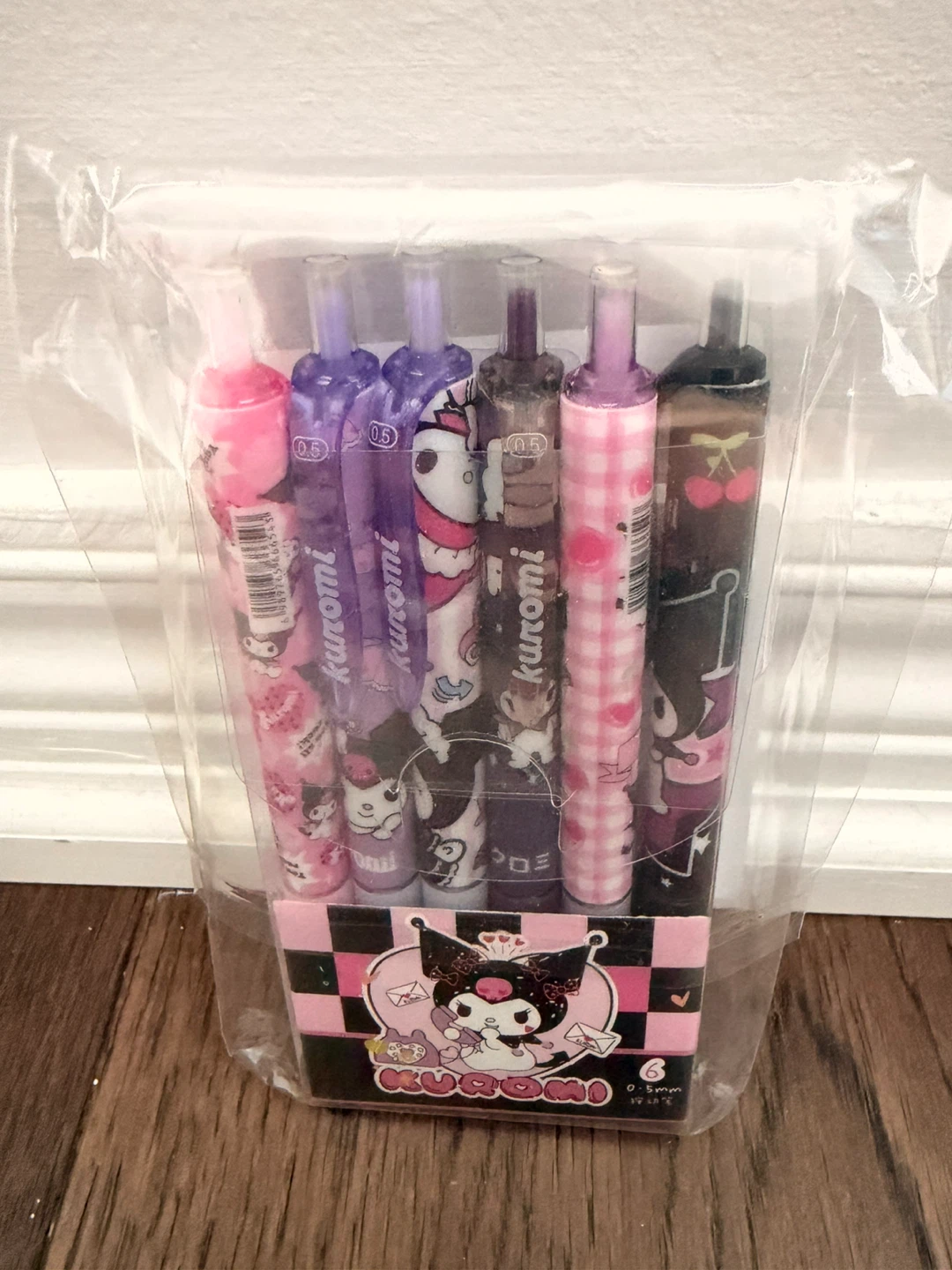Brand New 6 Pack Kuromi Gel Pen Set - 0.5mm - photo 5