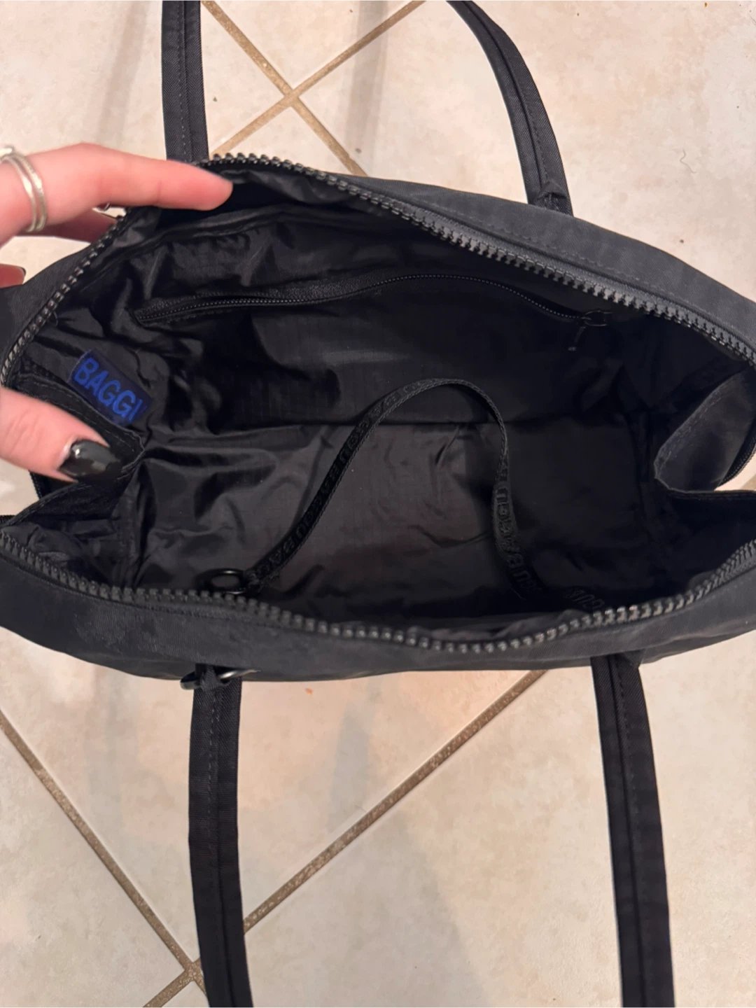 Black Baggu Bowler Bag - photo 2