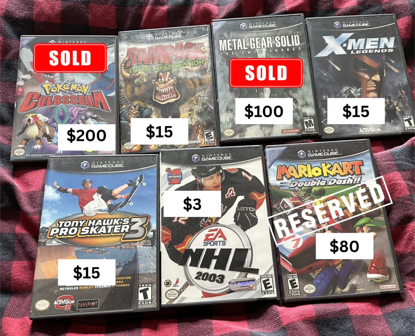 Gamecube Games (See Details)