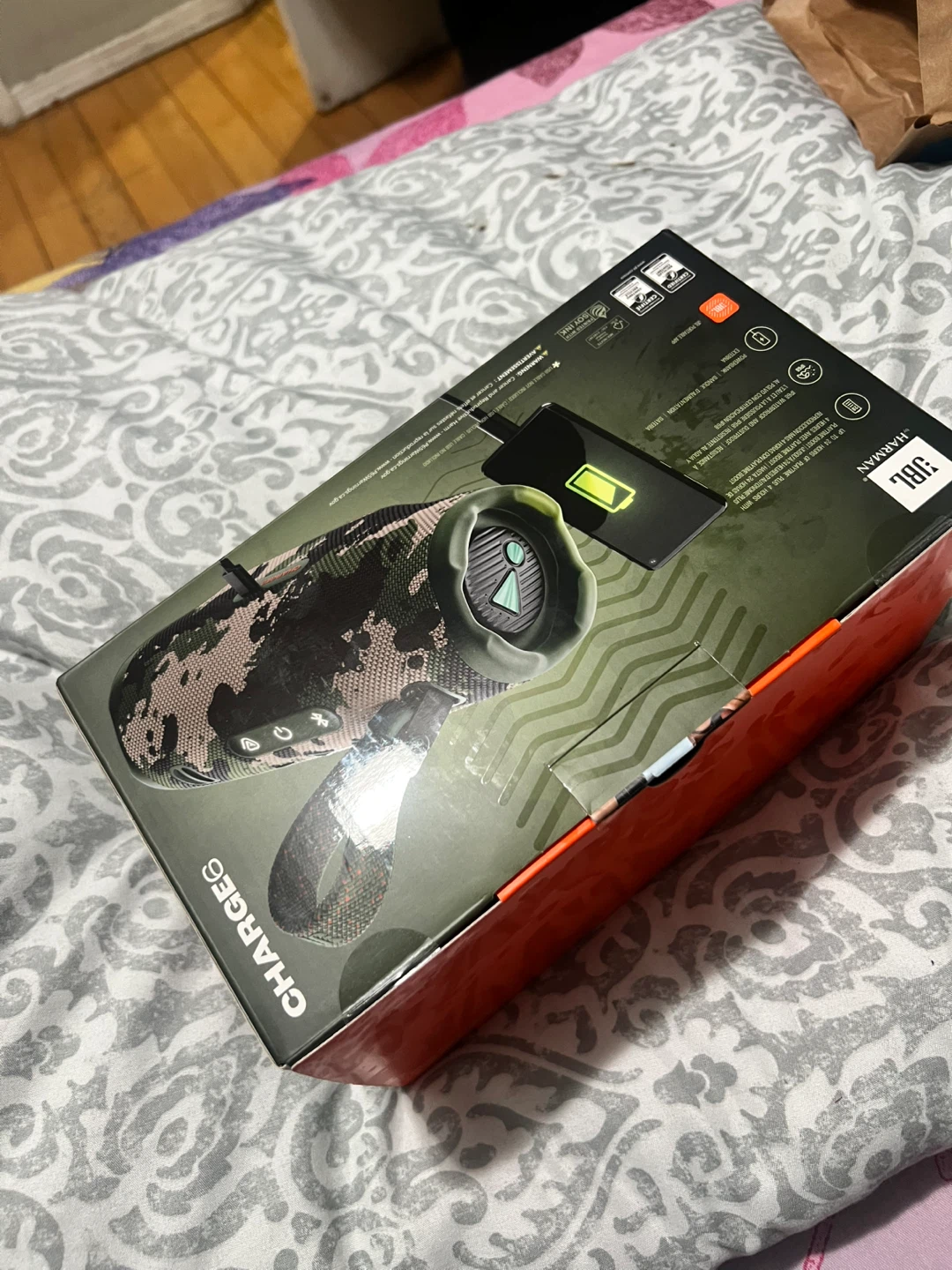 JBL Charge 6 Portable Waterproof Bluetooth Speaker
