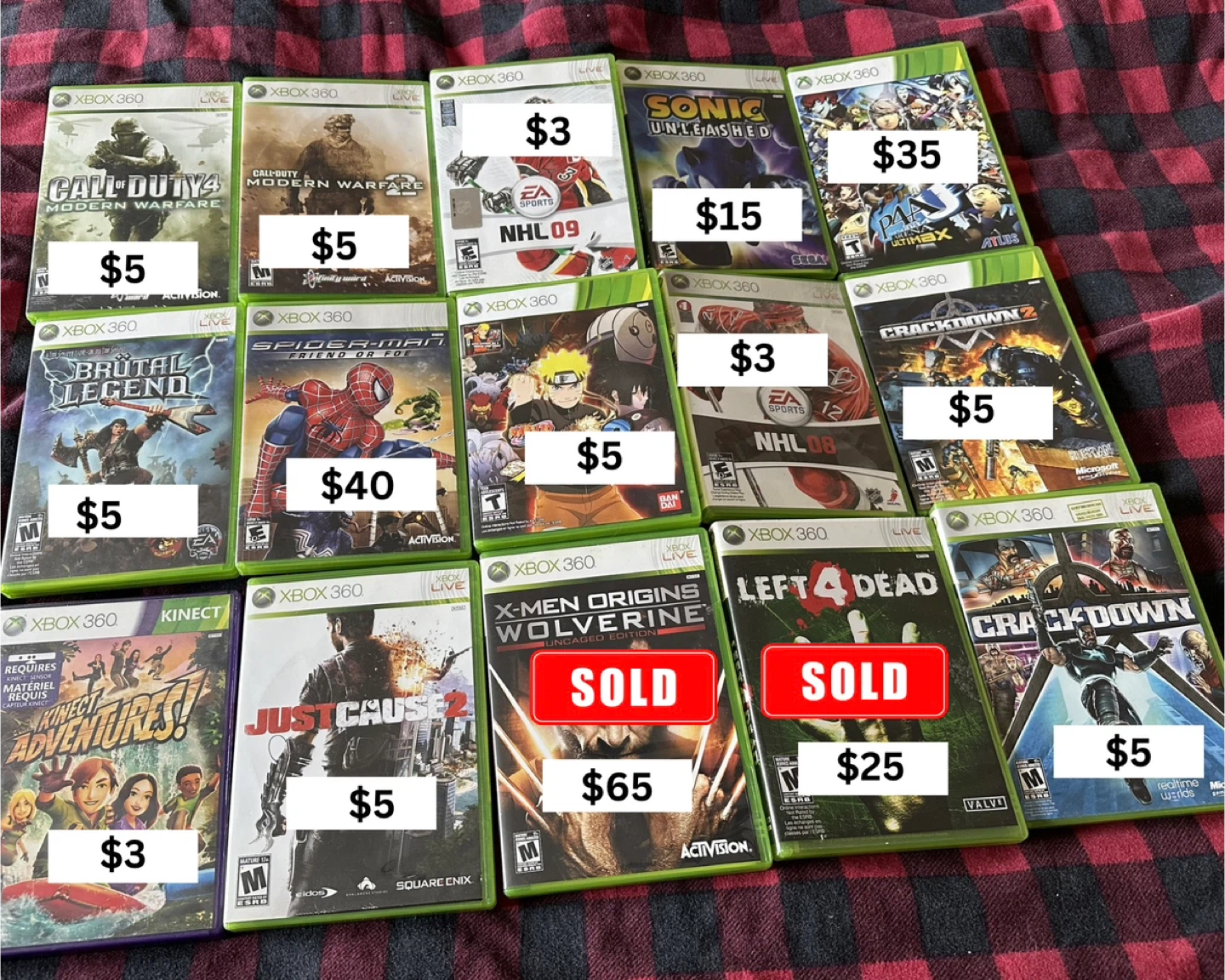 Xbox 360 Games (See Details)