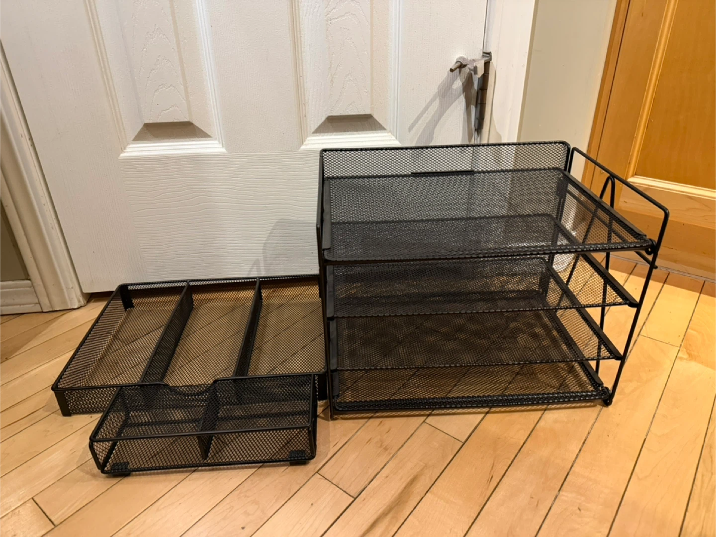 🧡 4-Level Steel Mesh Letter Tray Organizer - photo 4