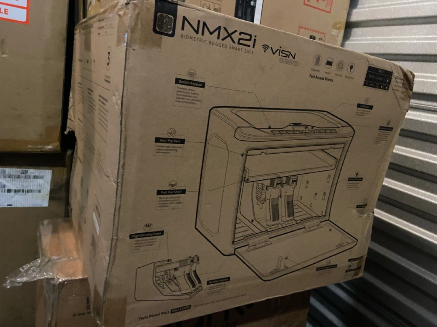 Vaultek NMX2i ViSN MX High Capacity Biometric WiFi Smart Safe